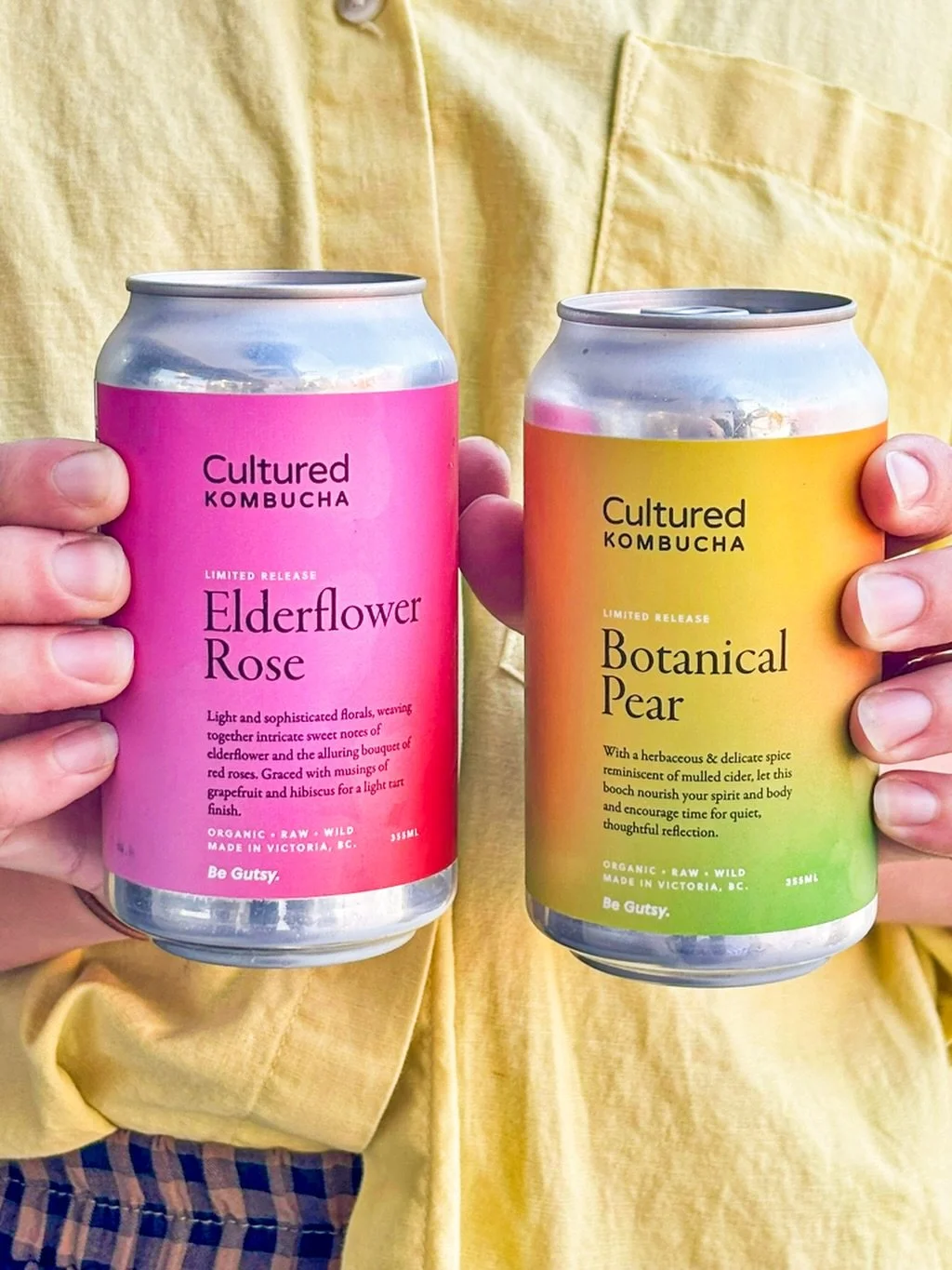 New at Tidal Caf&eacute;: Cultured Kombucha! 

The flavours are:
🌸 Elderflower Rose
🍐 Botanical Pear

So refreshing for spring &amp; summer - give it a try next time you&rsquo;re in!

@cultured_kombucha 

.
.
.
.
#supportlocal #comox #downtowncomox