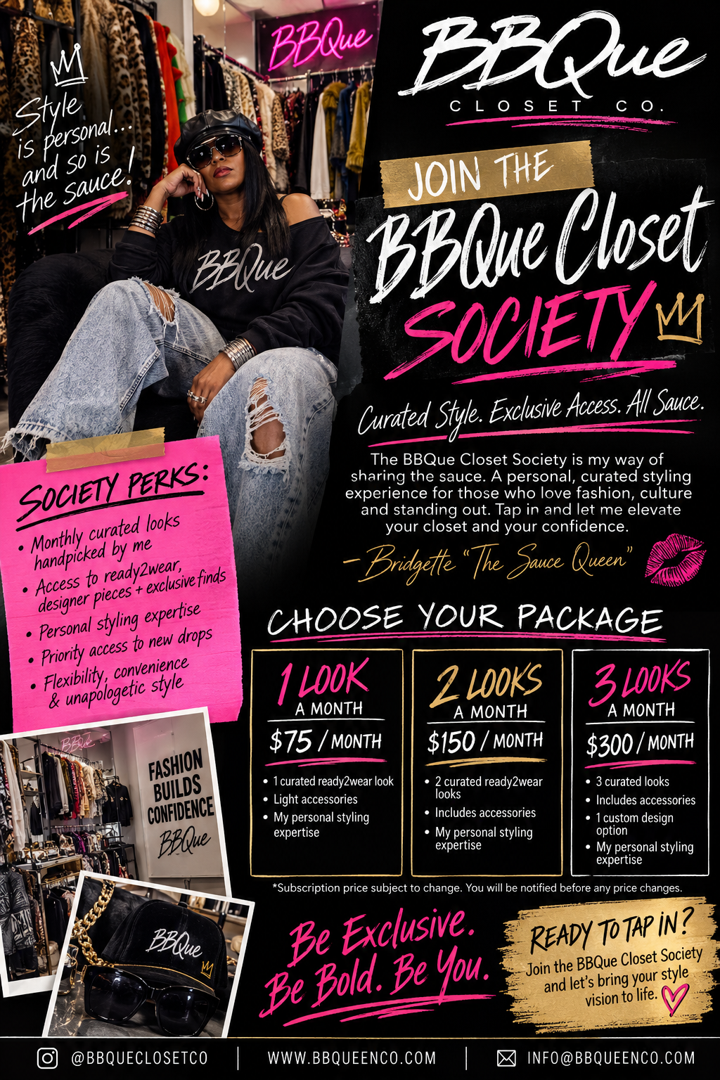 THE BBQUE CLOSET SOCIETY