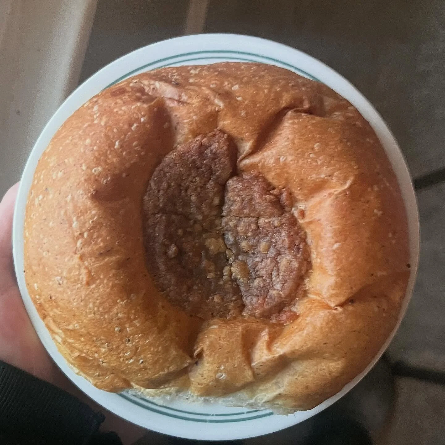 Good Morning 
 Sometimes things don&rsquo;t work out the way you want then to. The small panettone molds I usually use for this every year were on back order. So, I thought I&rsquo;d just do buns instead and they got too big and deflated out of the o