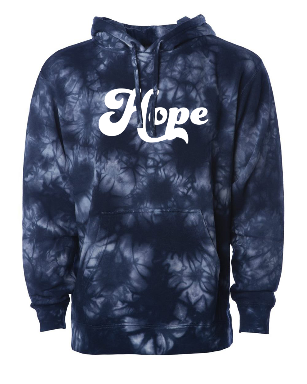 2020 Limited Edition - Tie Dye - Navy - Hope Pullover Hoodie