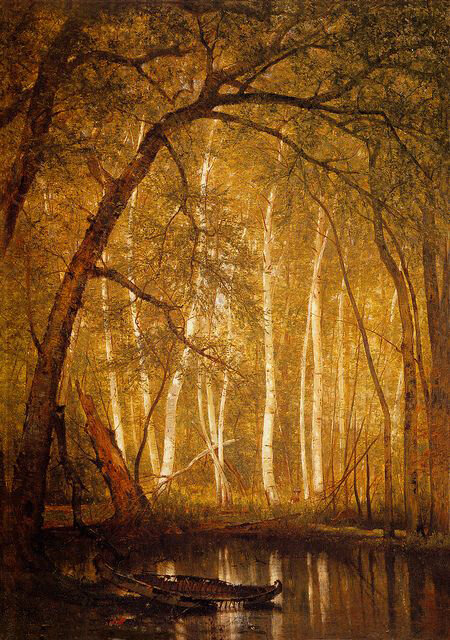 The Old Hunting Grounds by Worthington Whittredge
