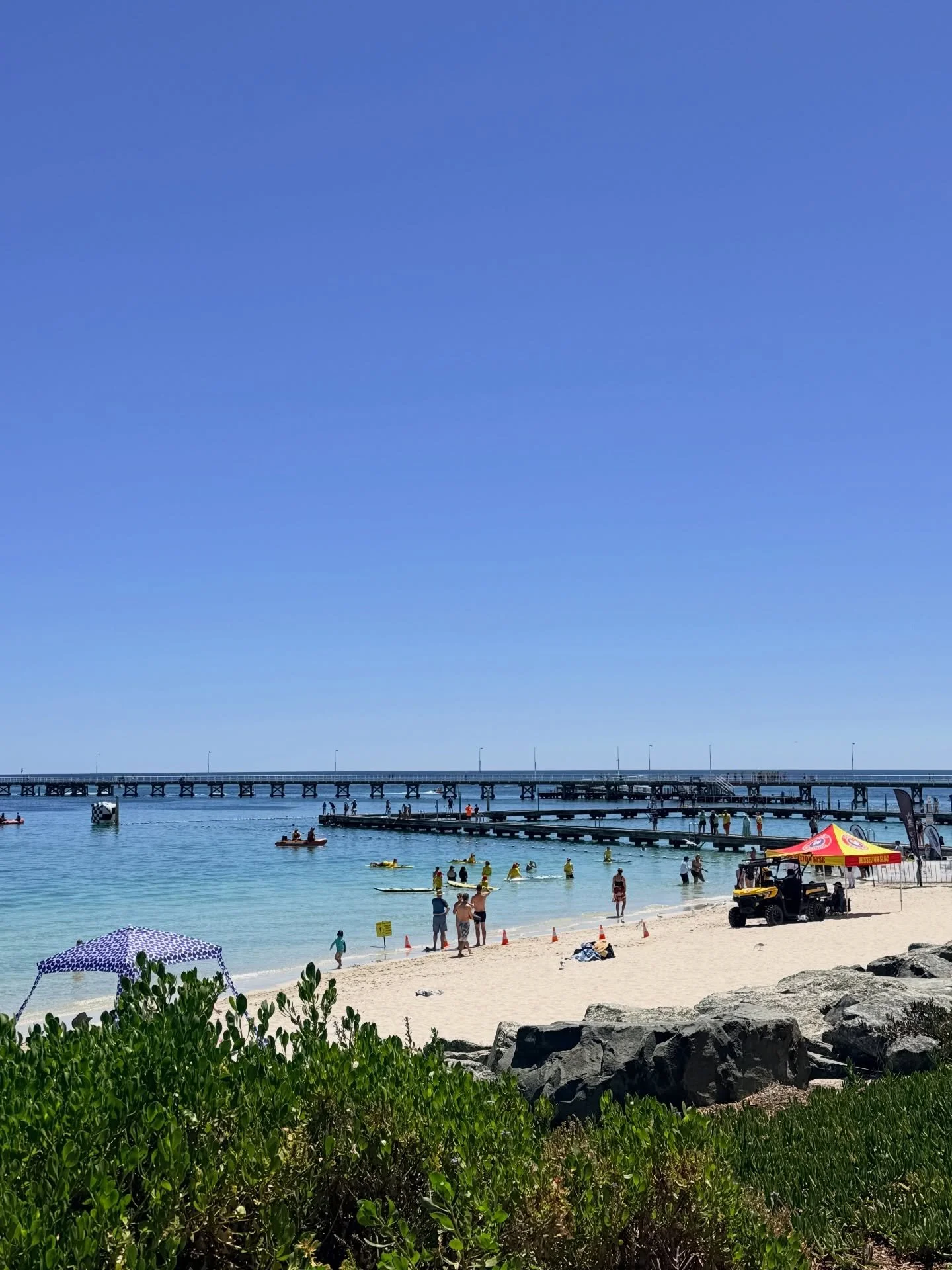 This weekend I completed my first Busselton Jetty Swim - 🏊🏼 One Mile Swim! It was the best weekend - amazing weather, food and apart from a run in with a few stingers before the race, the water was amazing. Especially stoked to be able to experienc