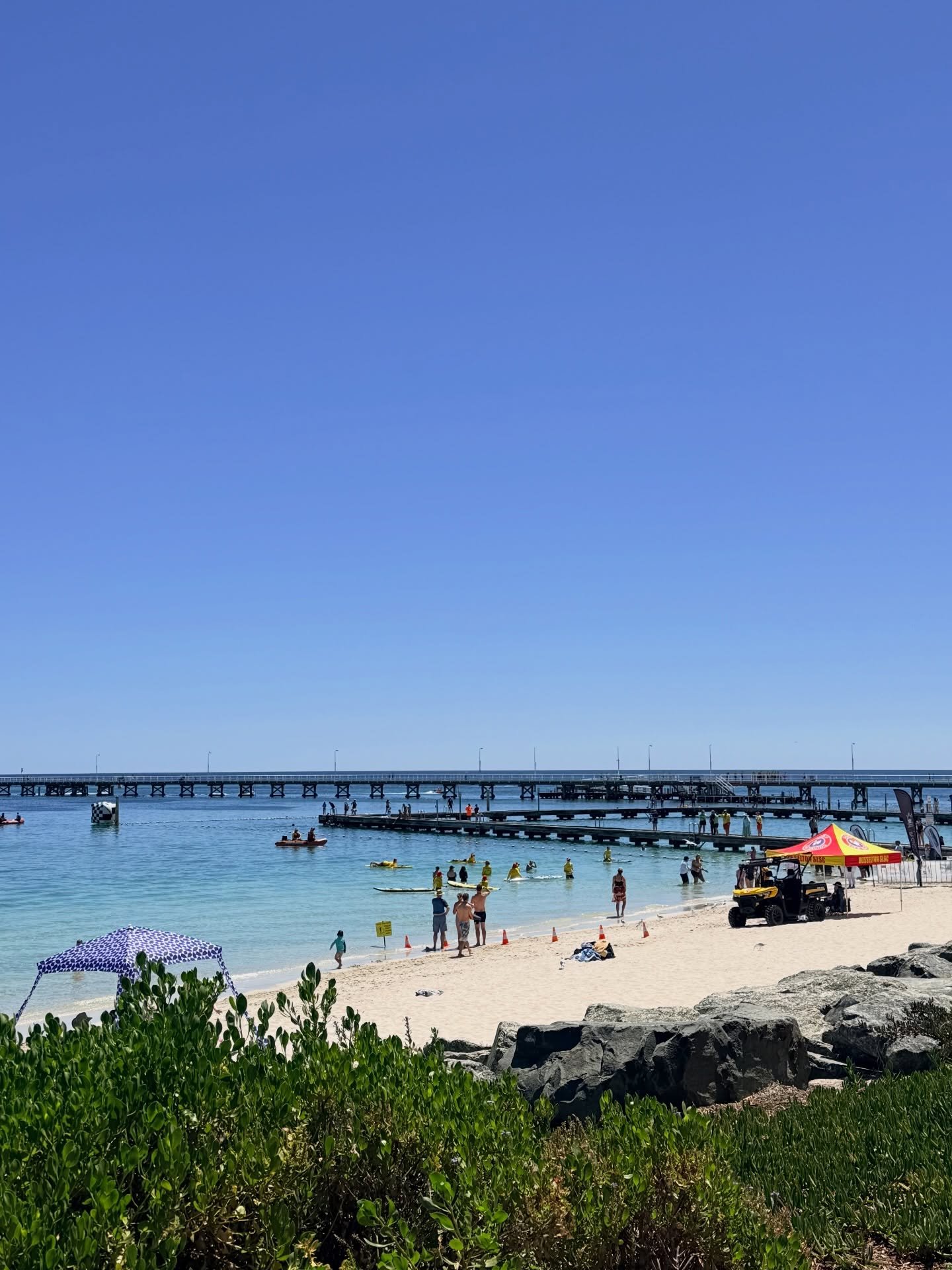 This weekend I completed my first Busselton Jetty Swim - 🏊🏼 One Mile Swim! It was the best weekend - amazing weather, food and apart from a run in with a few stingers before the race, the water was amazing. Especially stoked to be able to experienc