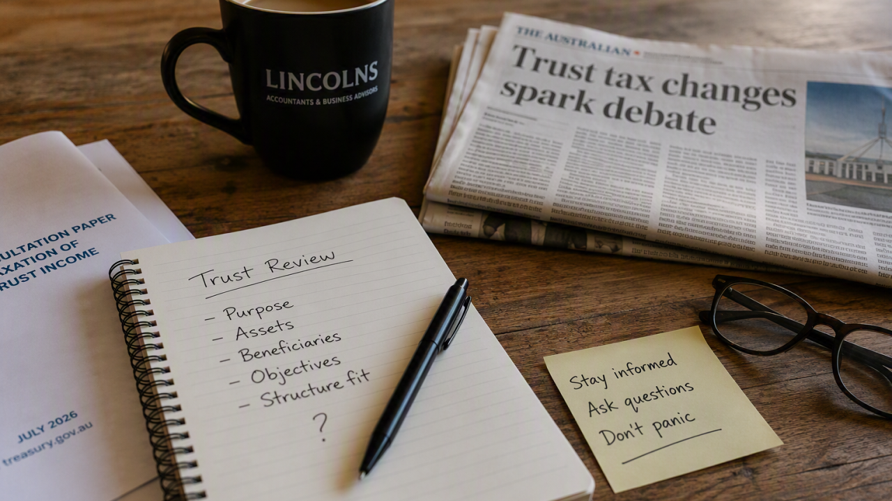 Dear Trust Owners: Let's All Take a Breath