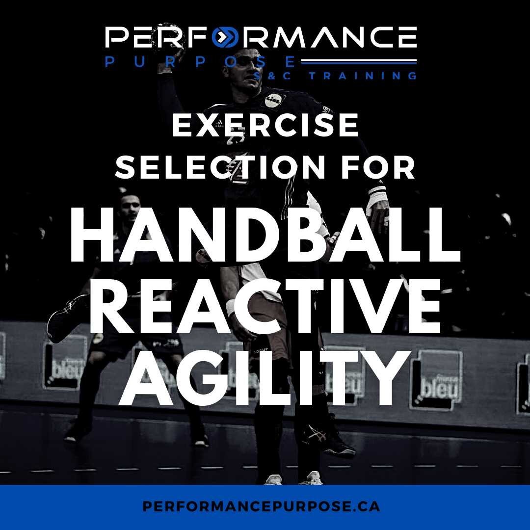 REACTIVE AGILITY

Training to be quick on the court is important in the sport of Handball. On social media, we only get snippets of what a coach will prescribe to their athletes without knowing the full context or background of the &quot;why's&quot;.