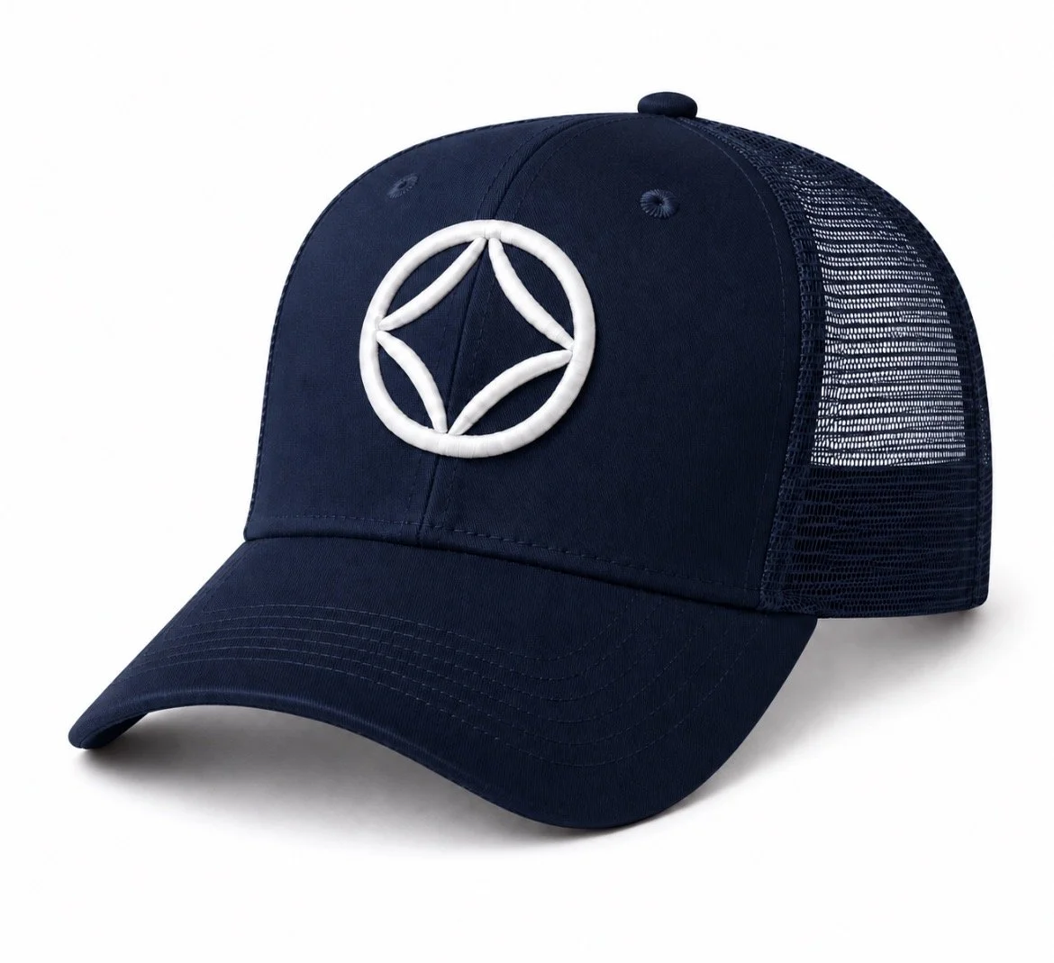 Forever Logo Snapback - True Navy Blue