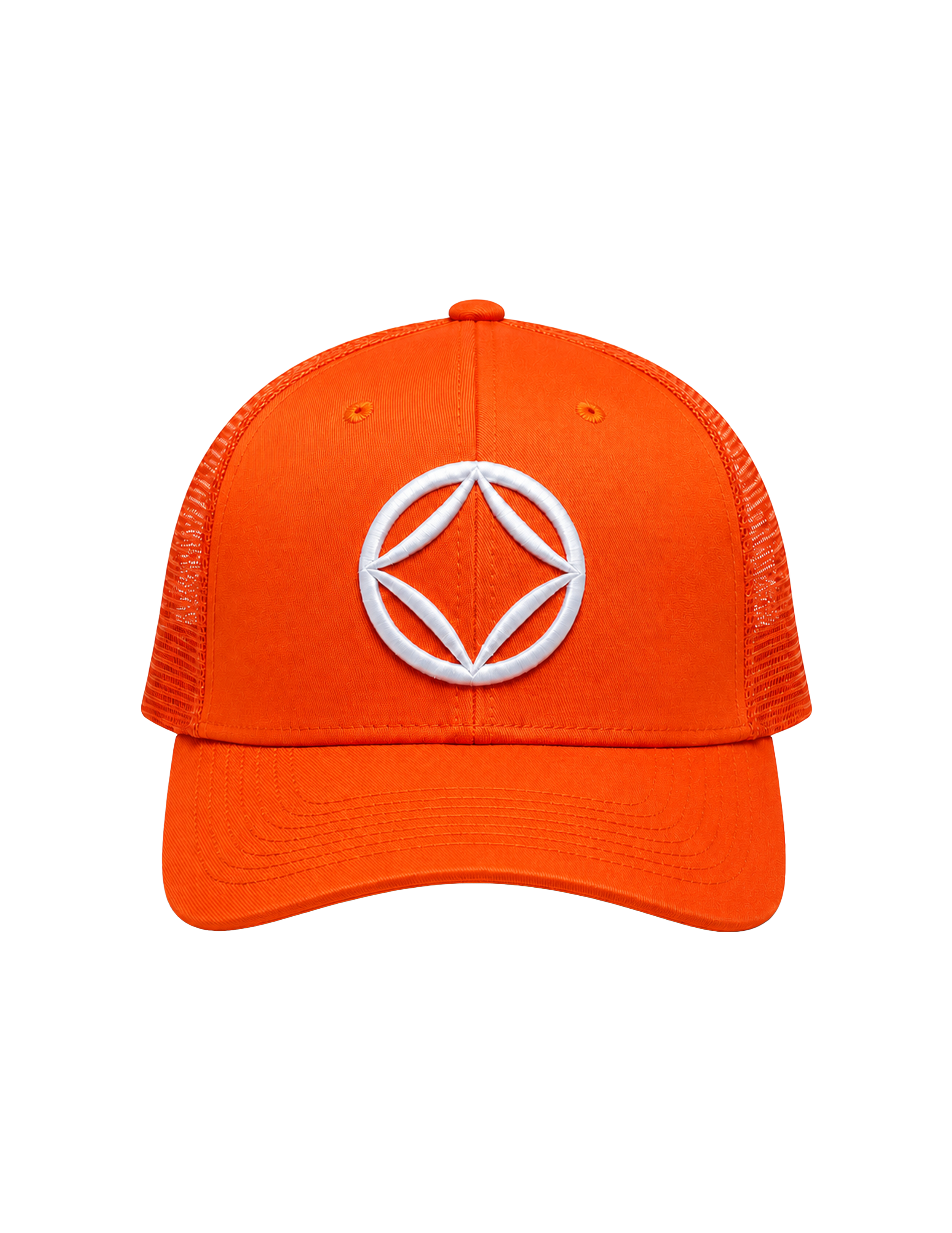 Forever Logo Snapback - Summer Orange