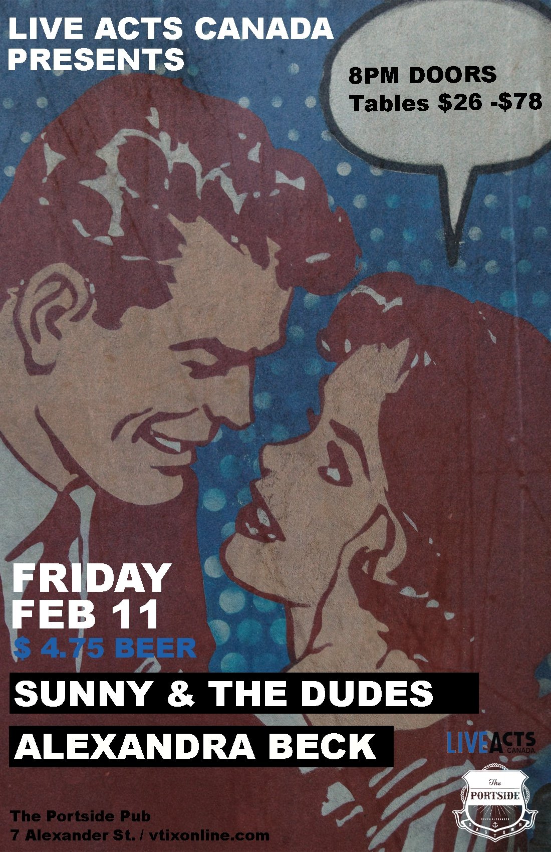 Sunny &amp; the Dudes + Alexandra Beck