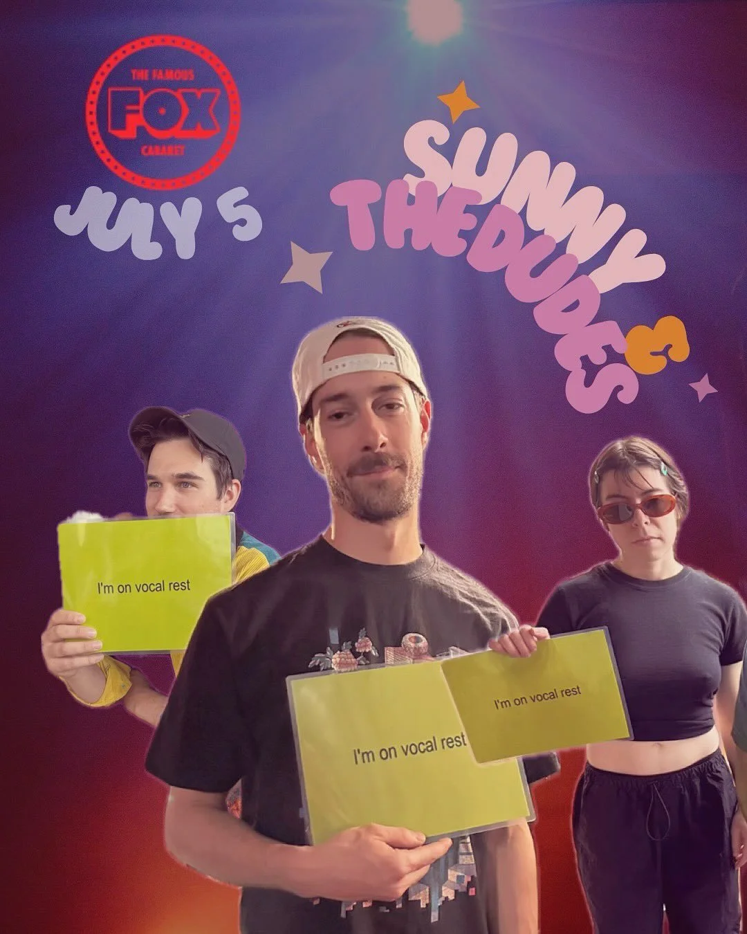 Talk to you later 🐊 swipe for preview of Feel at Home 

July 5 tickets in bio!!