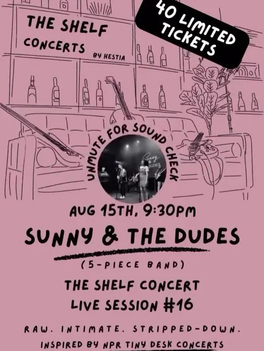 We are SO excited to be linking up with @theshelfconcerts.hestia for a never been done before acoustic set!! Swipe to see our gang vocal pracy poo

Tickets in bio, very limited.