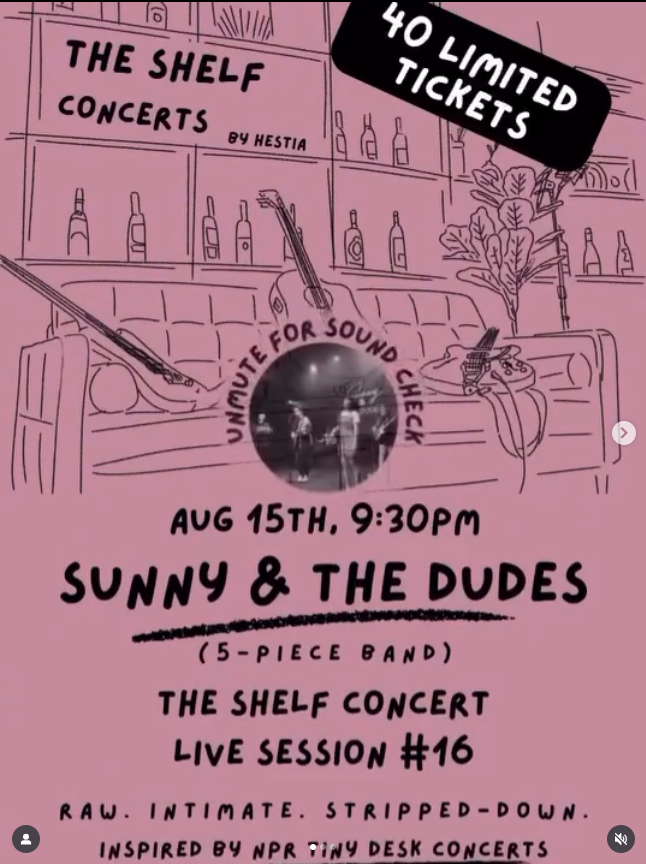 The Shelf Concerts by Hestia