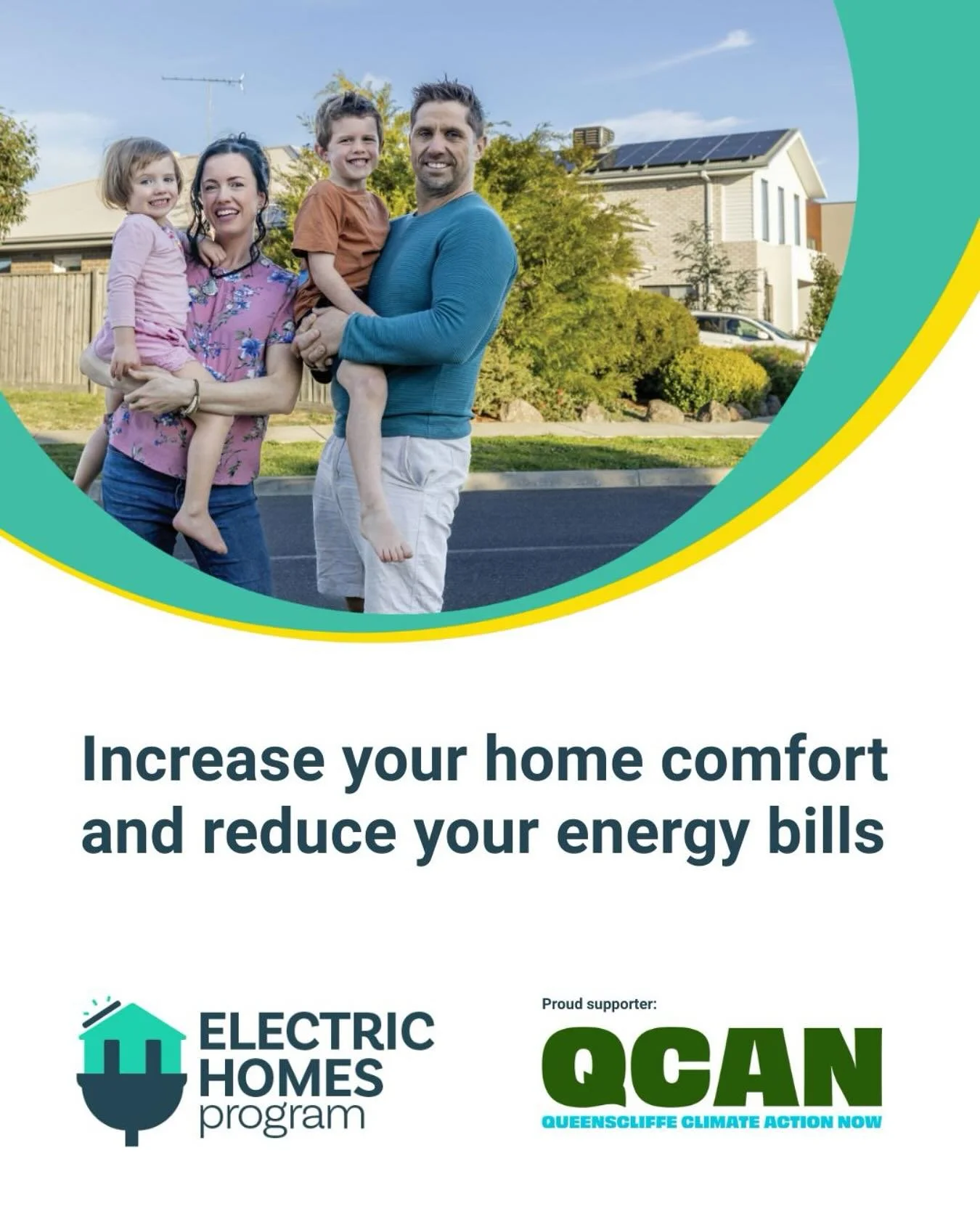 We&rsquo;re bloody lucky to have @geelong_sustainability in our region offering initiatives like their Electric Homes program. QCAN Founder Kitty Walker&rsquo;s family took part in the last round to get a heat pump hot water system and some fantastic