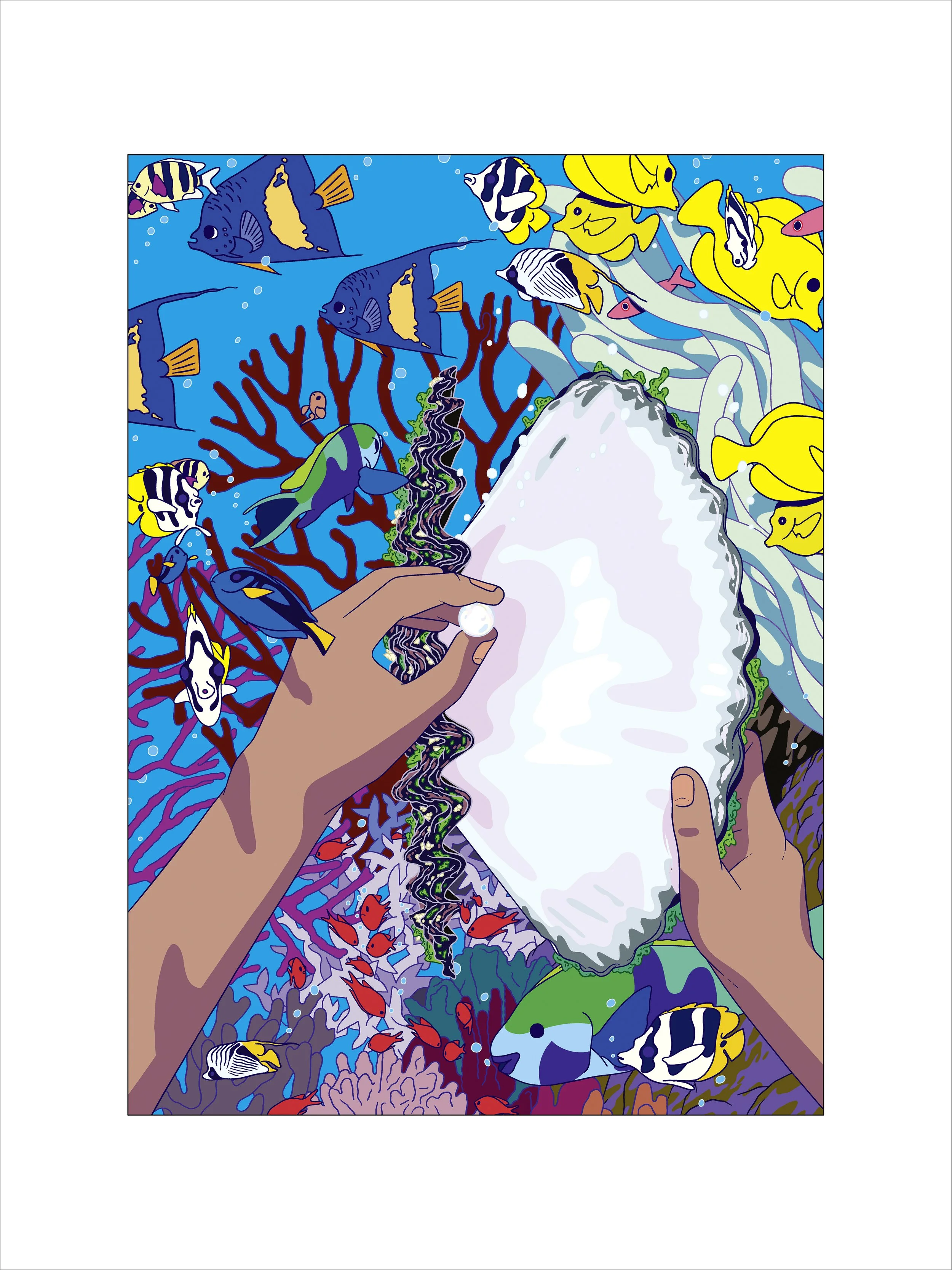 LA PERLE ET LE LAGON  – Anne-Margot Ramstein &amp; Matthias Aregui