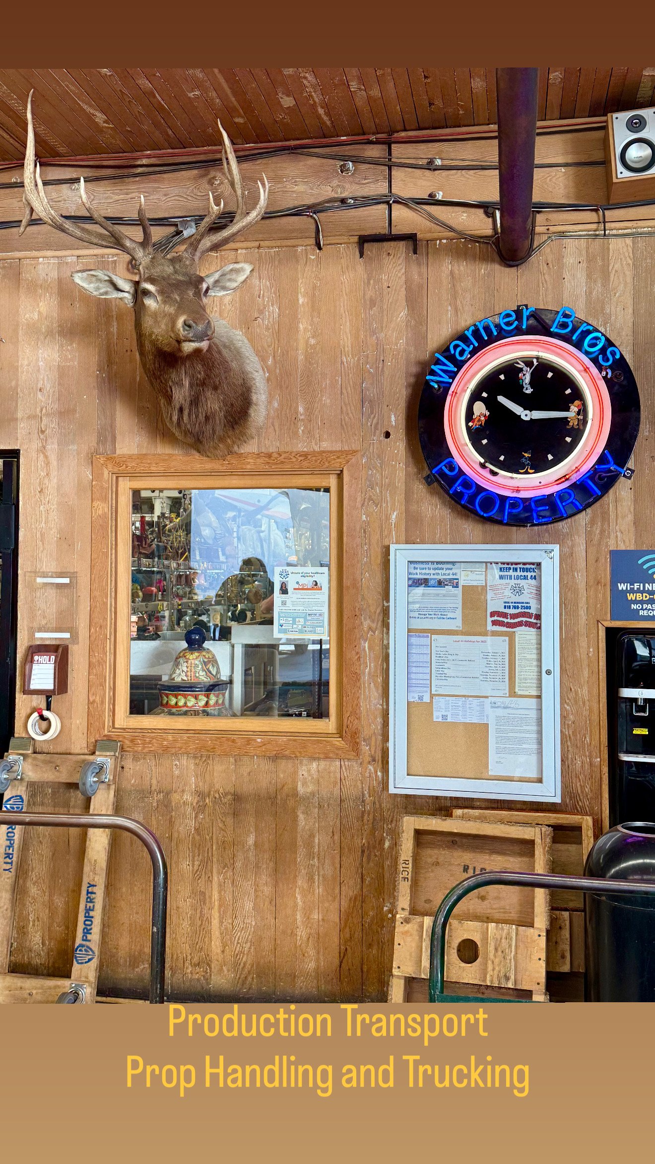 The HG Studios | Production Transport