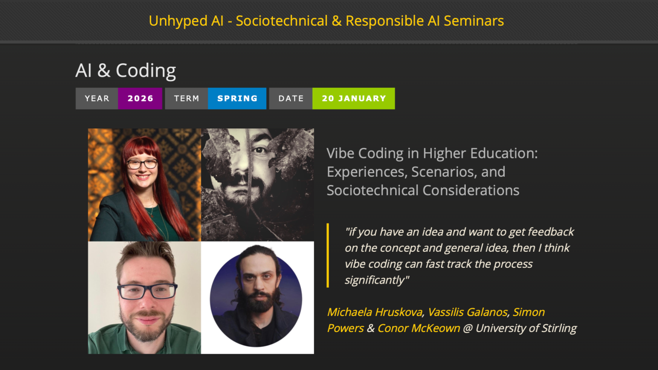 Unhyped AI Seminars: AI and Coding Meet-Up