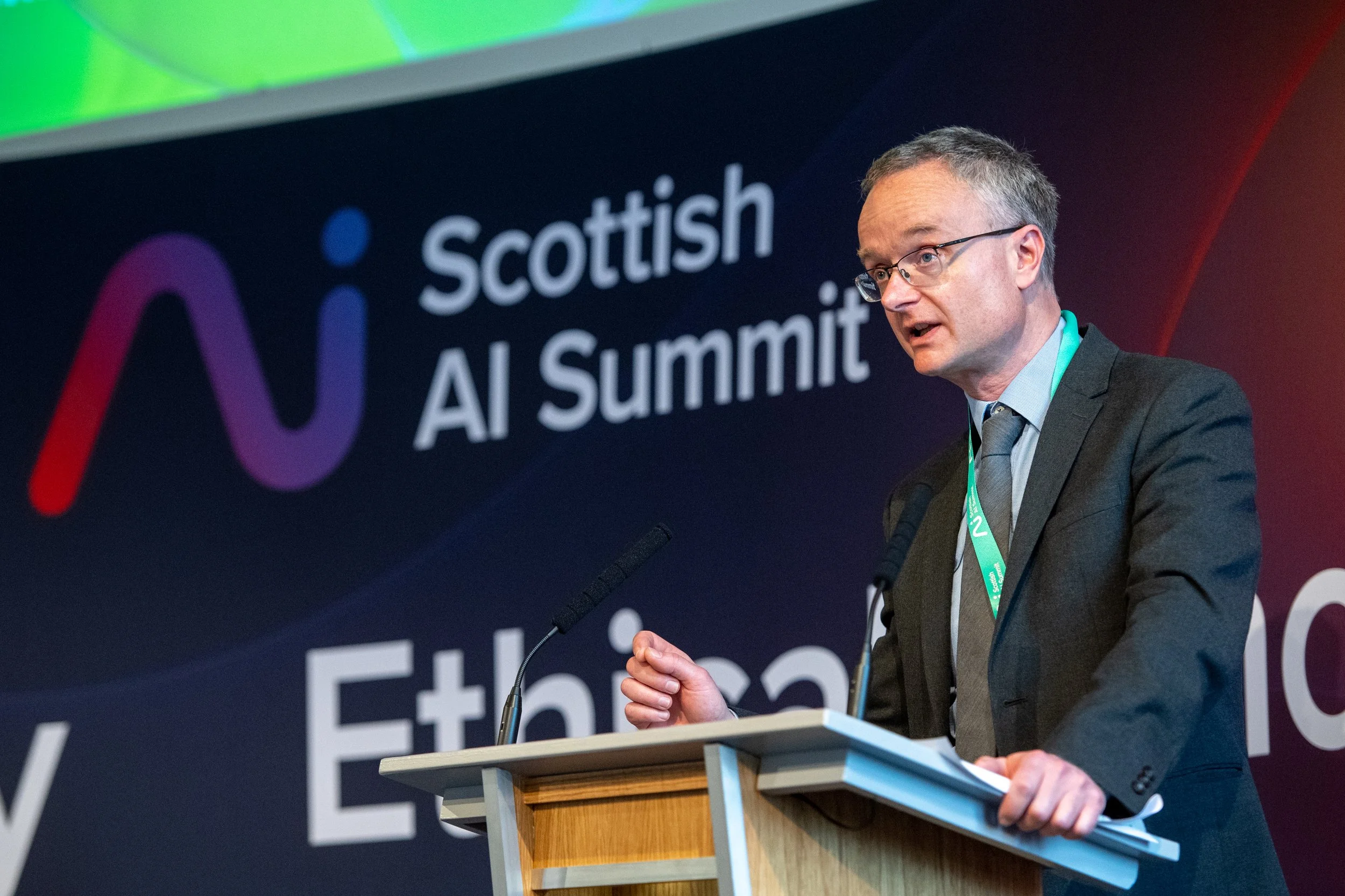 Albert King, Chief Data Officer, Scottish Government: Introducing the State of AI Report and the Scottish AI Playbook. 