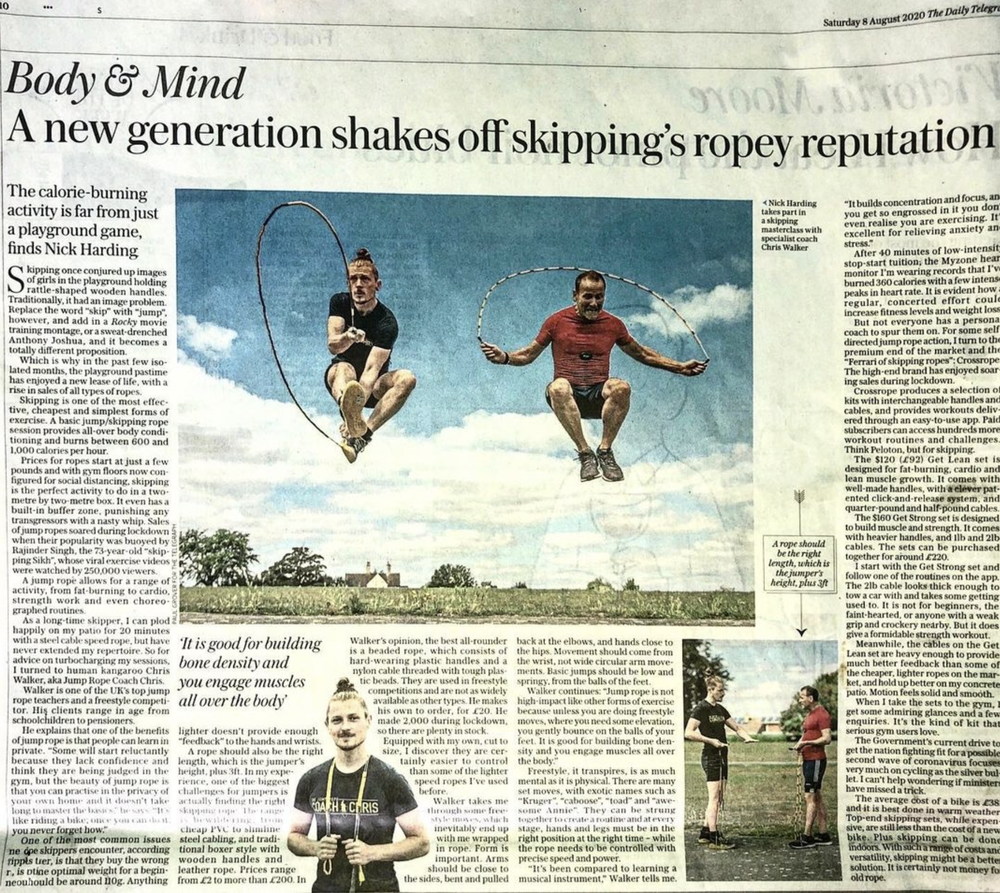 Our Story | Join Our Jump Rope Community Today - Coach Chris | The Jump ...