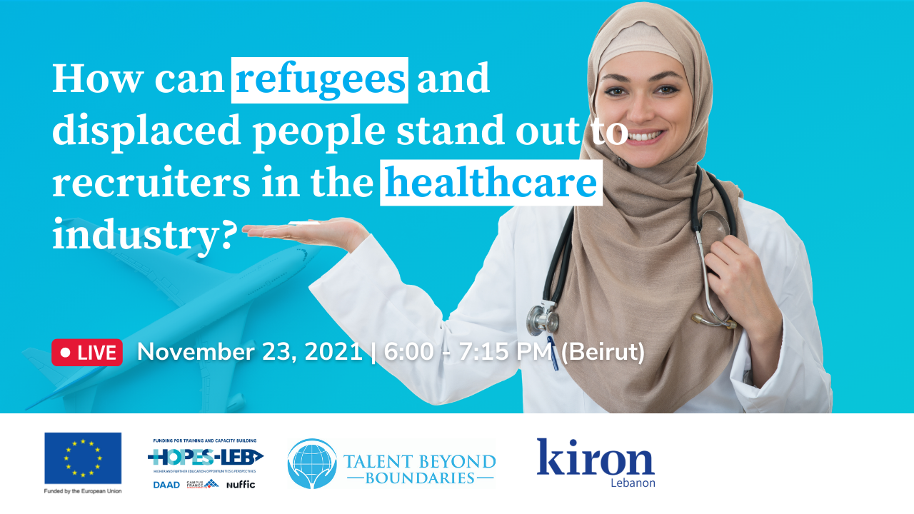 How can you stand out to recruiters in the healthcare industry?