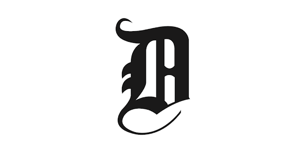 A black letter D in a gothic style with a stylized underline or flourish.