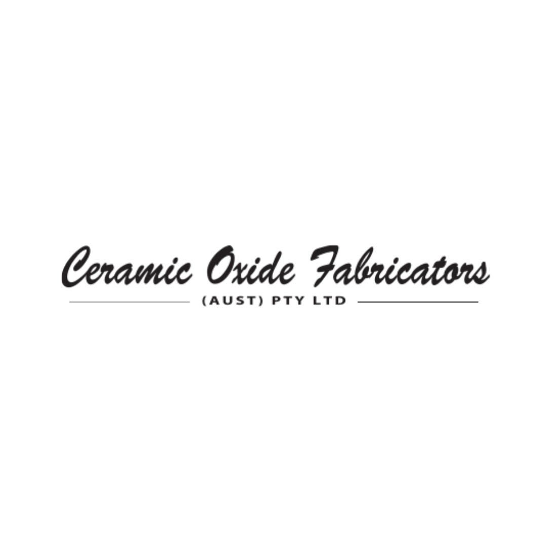 Company logo for Ceramic Oxide Fabricators, australian Pty Ltd.