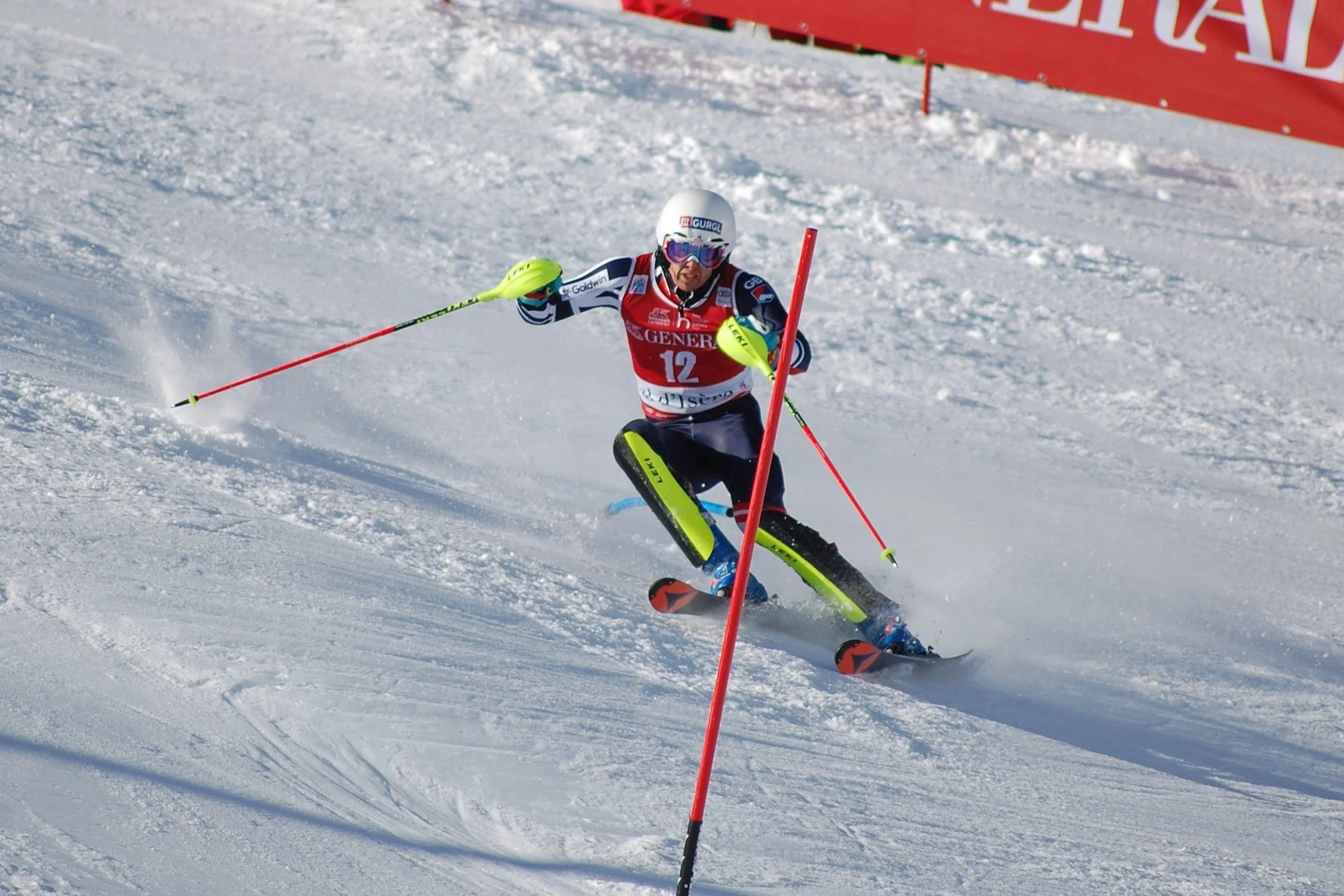 Skiing World Cup in Val D’Isere