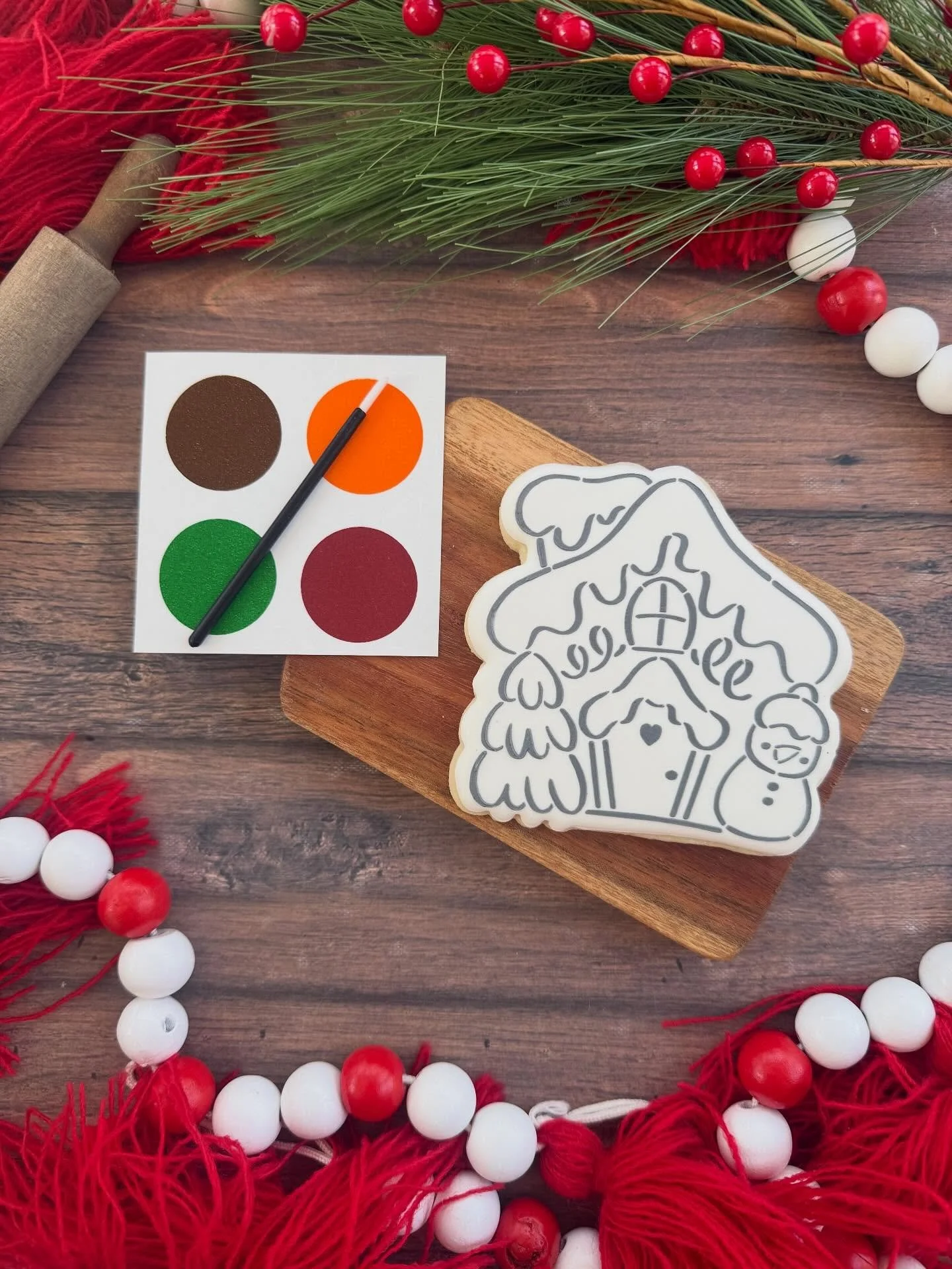 These cuties are back this year!! The paint your own cookie will be part of my Christmas presale coming soon!