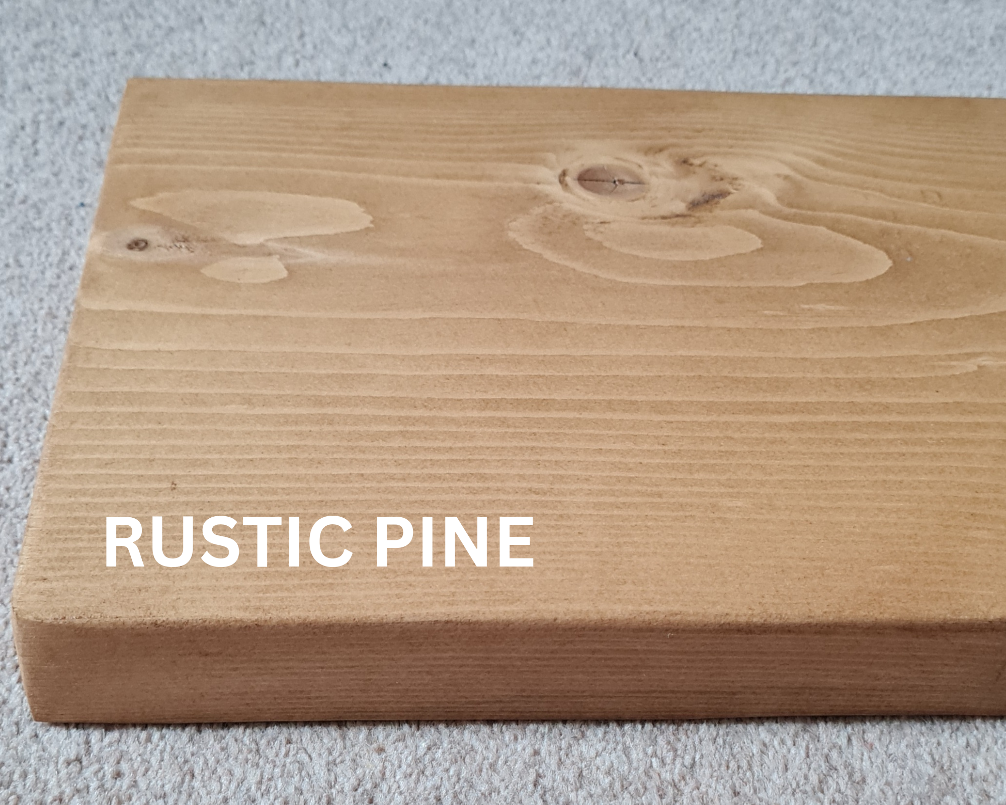 rustic pine scaffold shelf