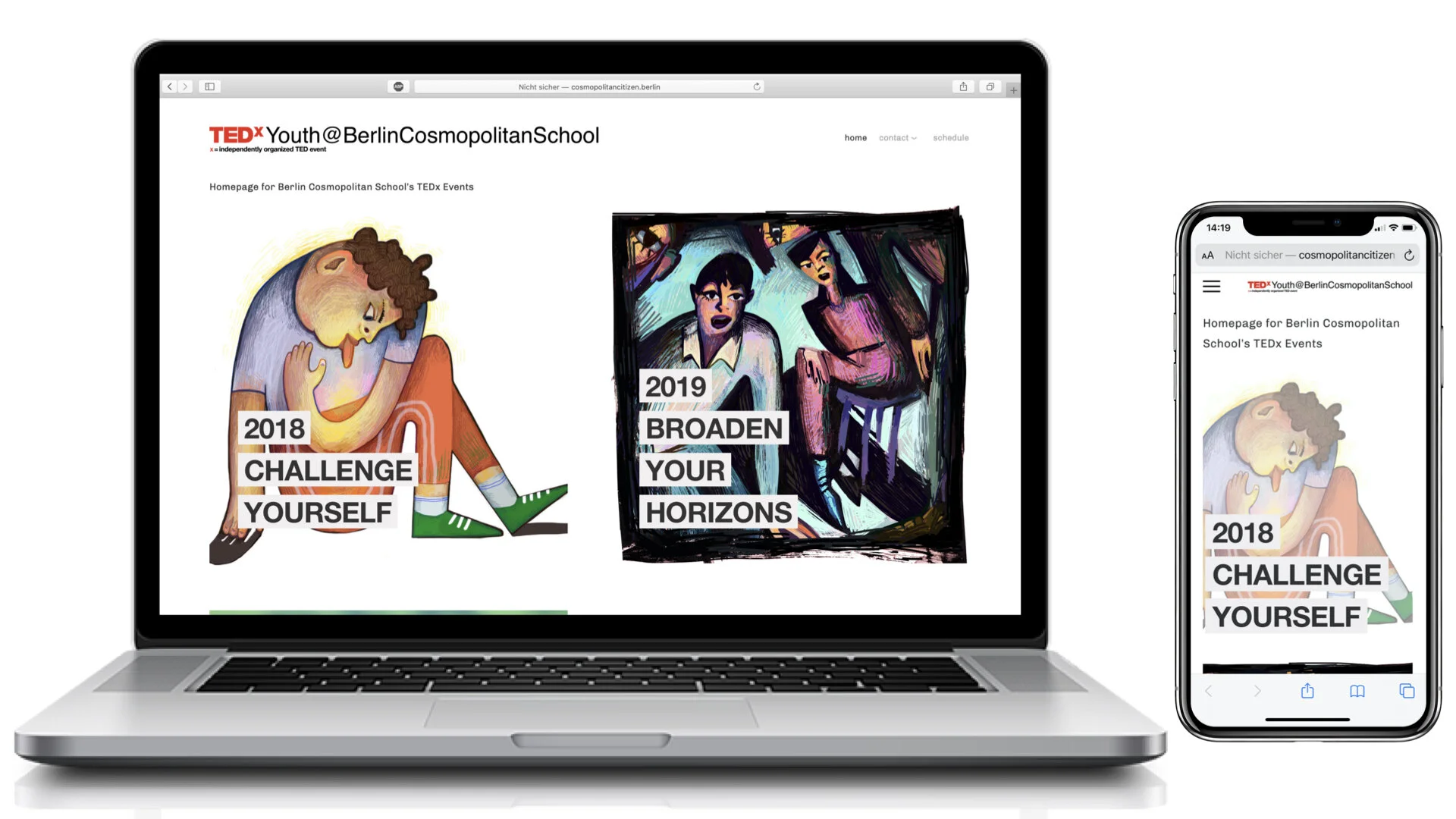  “Der Minimalismus der Webseite lässt die Organisation für sich selbst sprechen. Wir sind sehr zufrieden” 