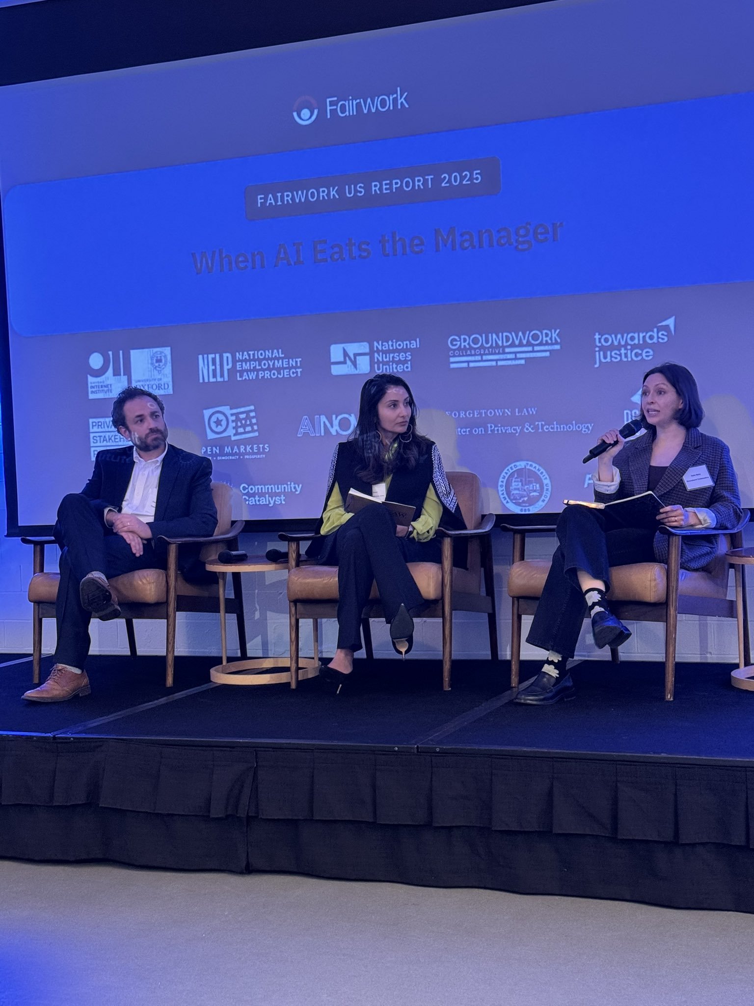 Fairwork US Report Launch with David Seligman and Veena Dubal, March 2025