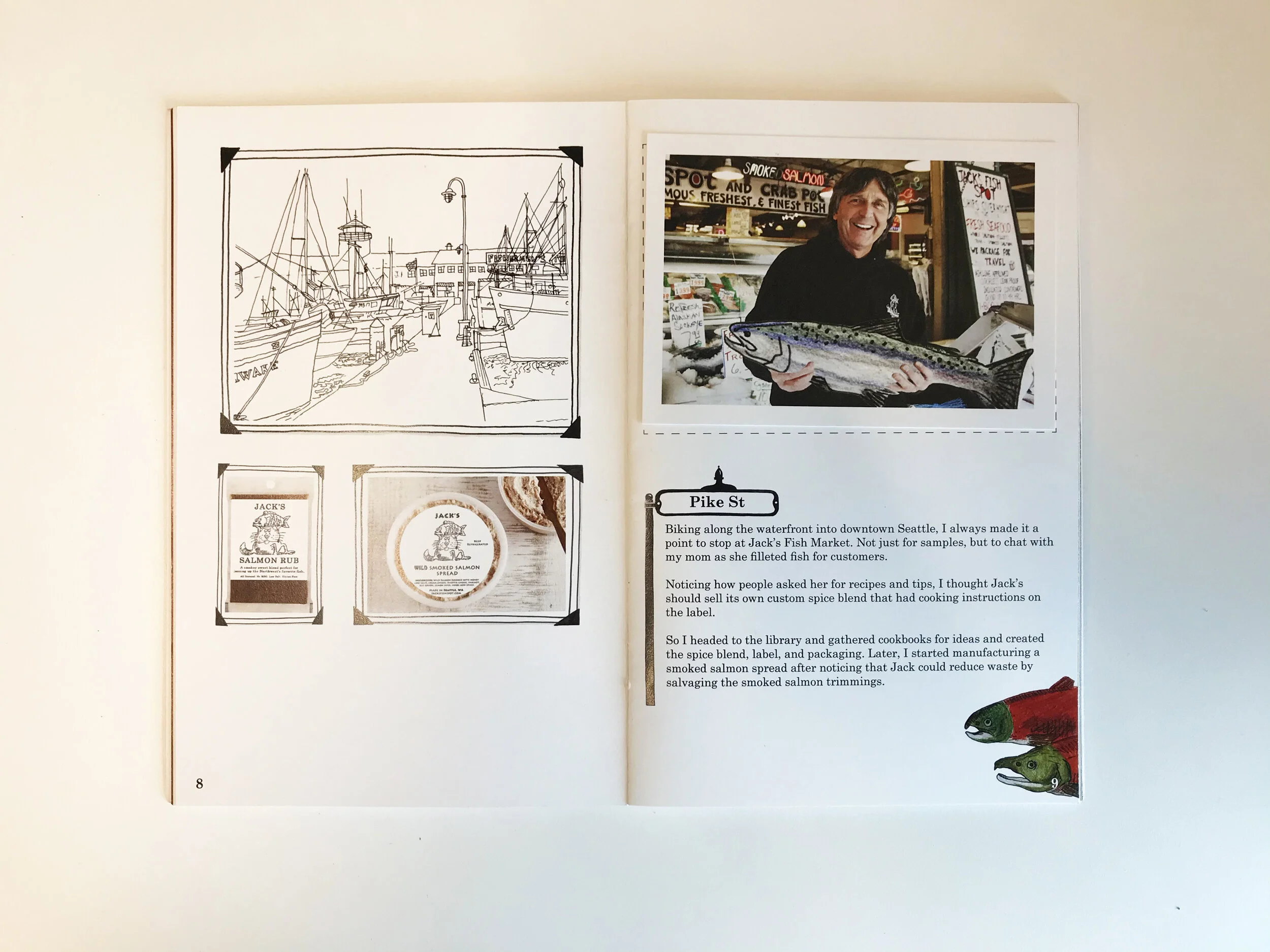 Jack's Fish Market at Pike Place Market Seattle, WA