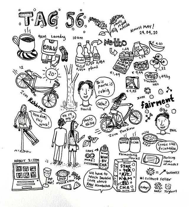 Day 56. Getting cultured.

#inkillustration #illustration #illustratorsofinstagram #penillustration #comic #dailydraw #sketch #dailyjournal #comicart #k&uuml;nstlerin #livinginberlin #remotework #volkspark #drawing #doodle #doodlesofinsta #fermentati