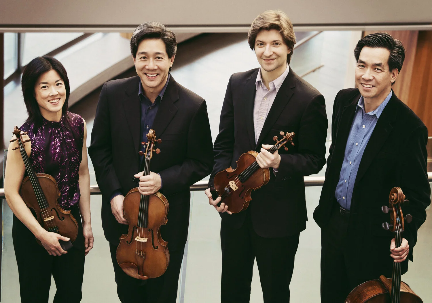 Ying Quartet performs Vivian Fung's "Pizzicato" at Howland Cultural Center