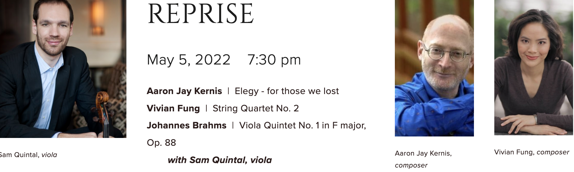 Jasper Chamber Concerts performs String Quartet No. 2