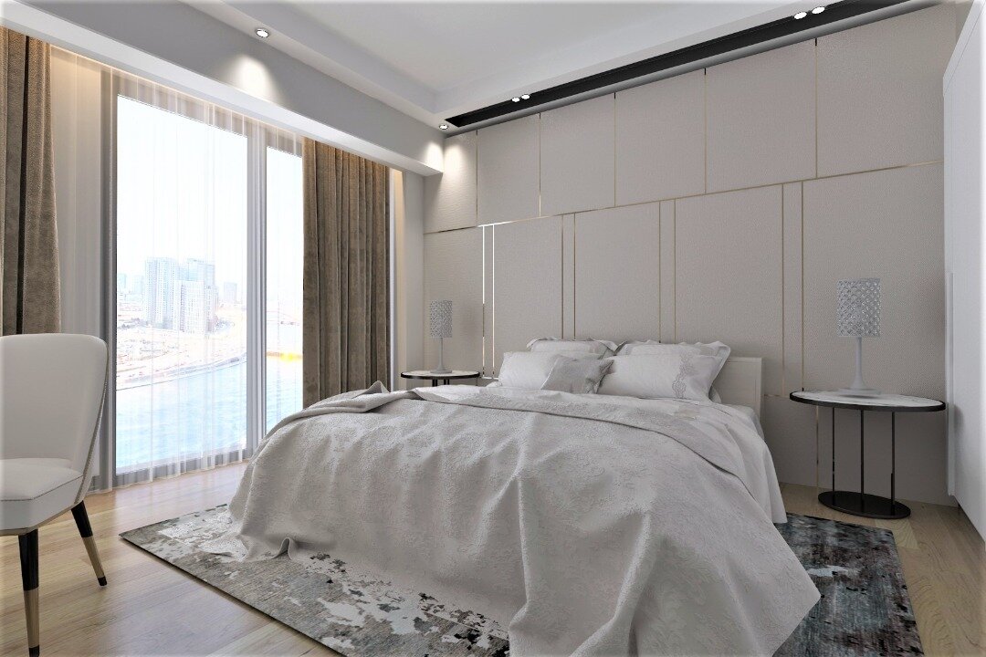 Three Bedroom Apartment ( Master Bed )