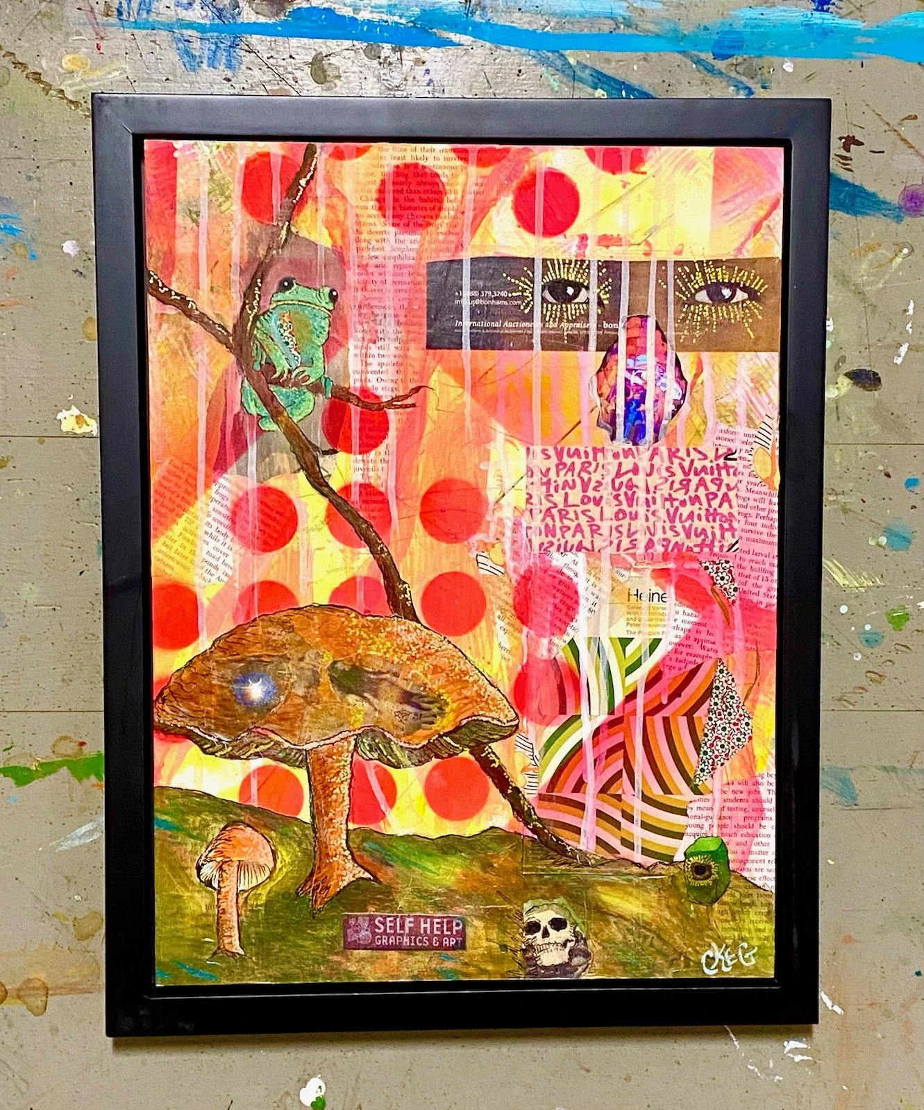  “What a Trip” Size: 18 x 14 inches $320.00    Please contact me at  tcriverart@gmail.com  for more information or to purchase this piece. 