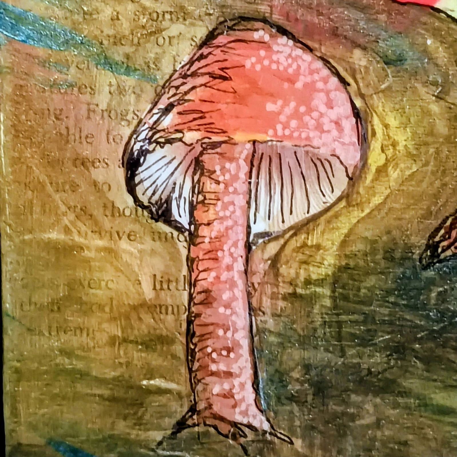  “What a Trip” Size 18 × 14 inches - $320      Please contact me for more information or to purchase this piece. 