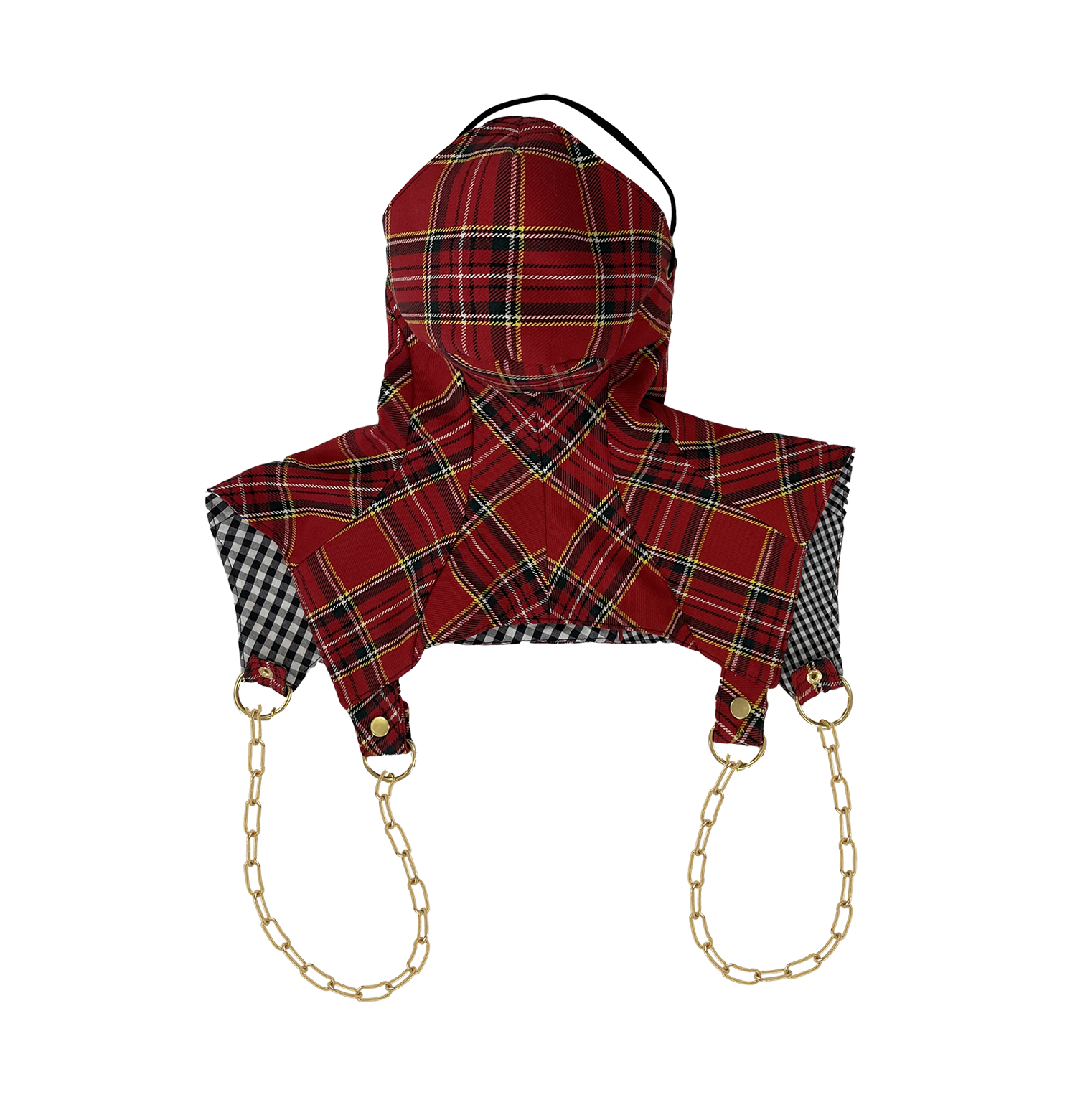plaid harness