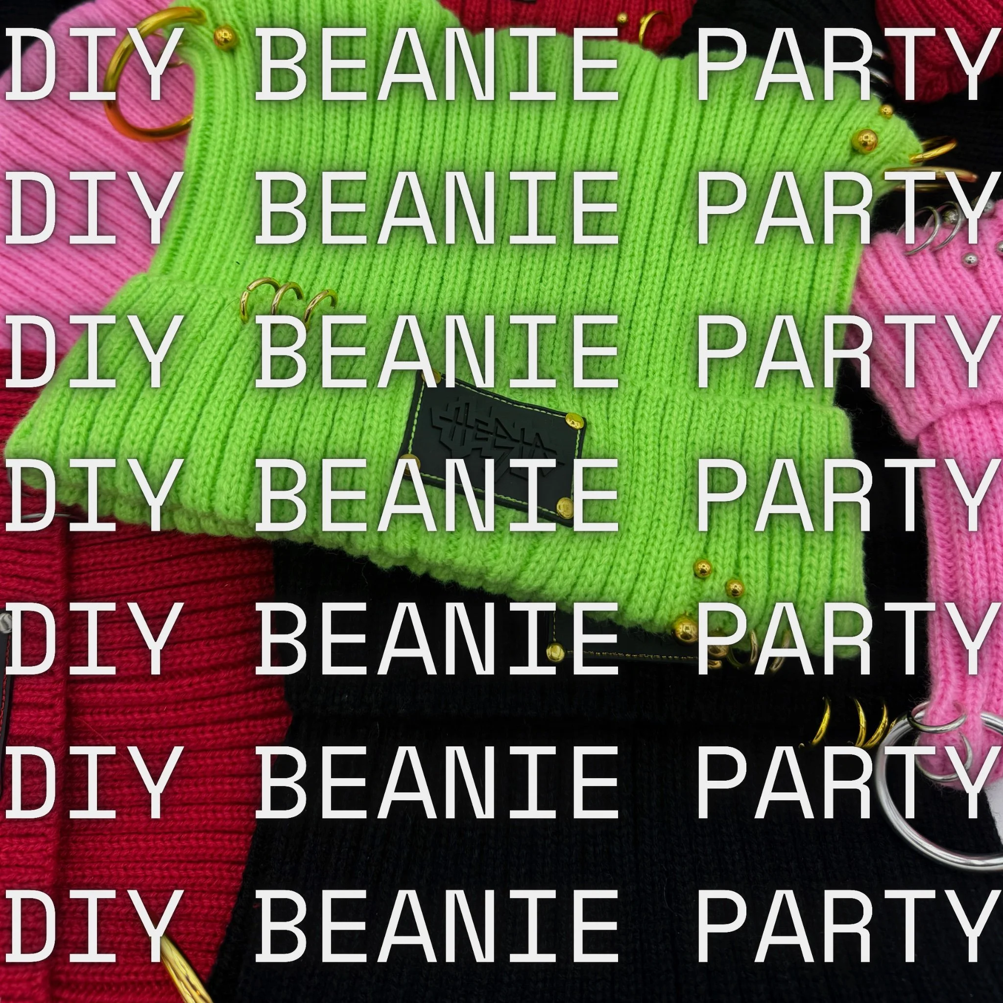 Beanie making party!!!