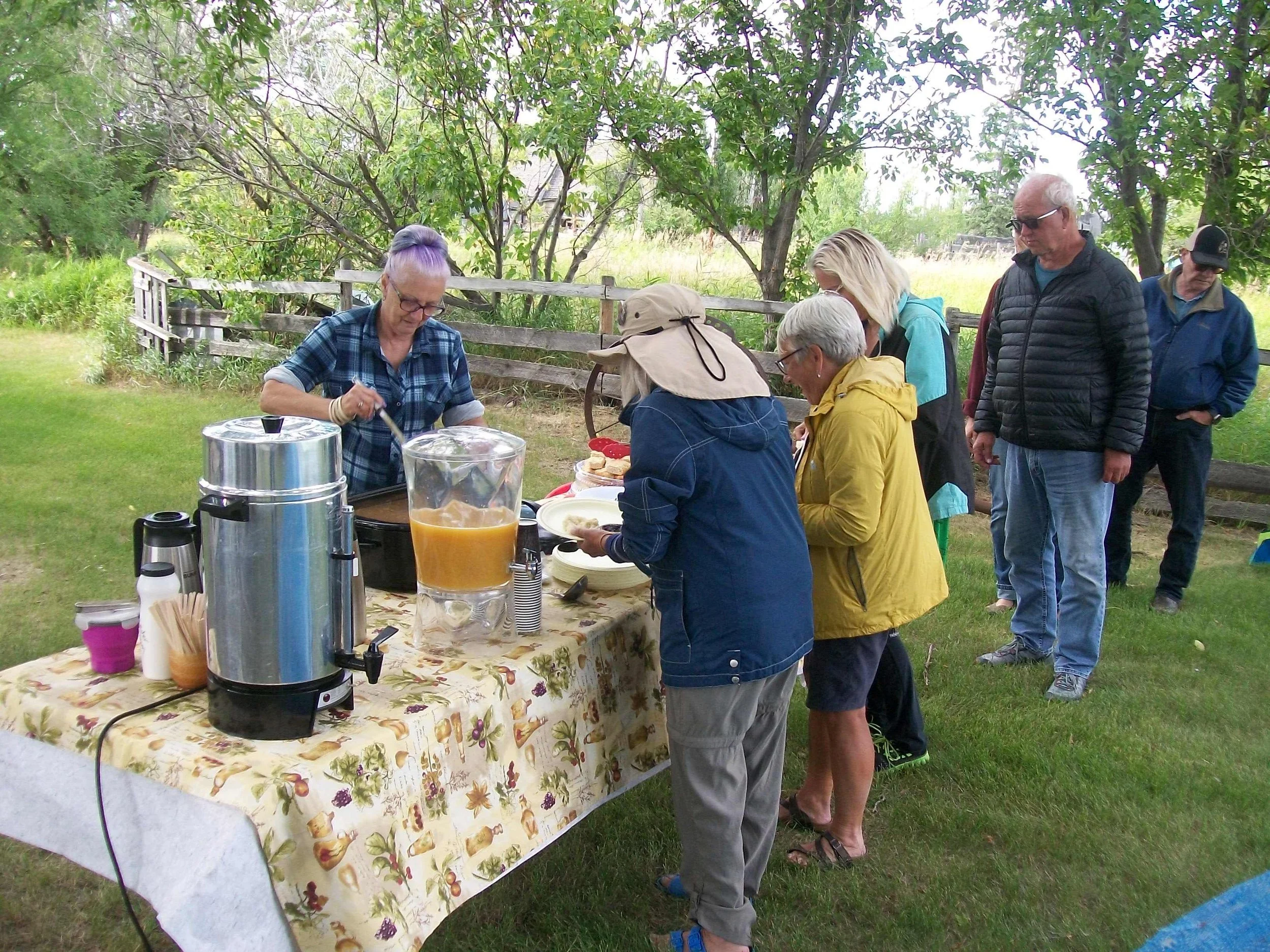 Supper at Bresaylor. 