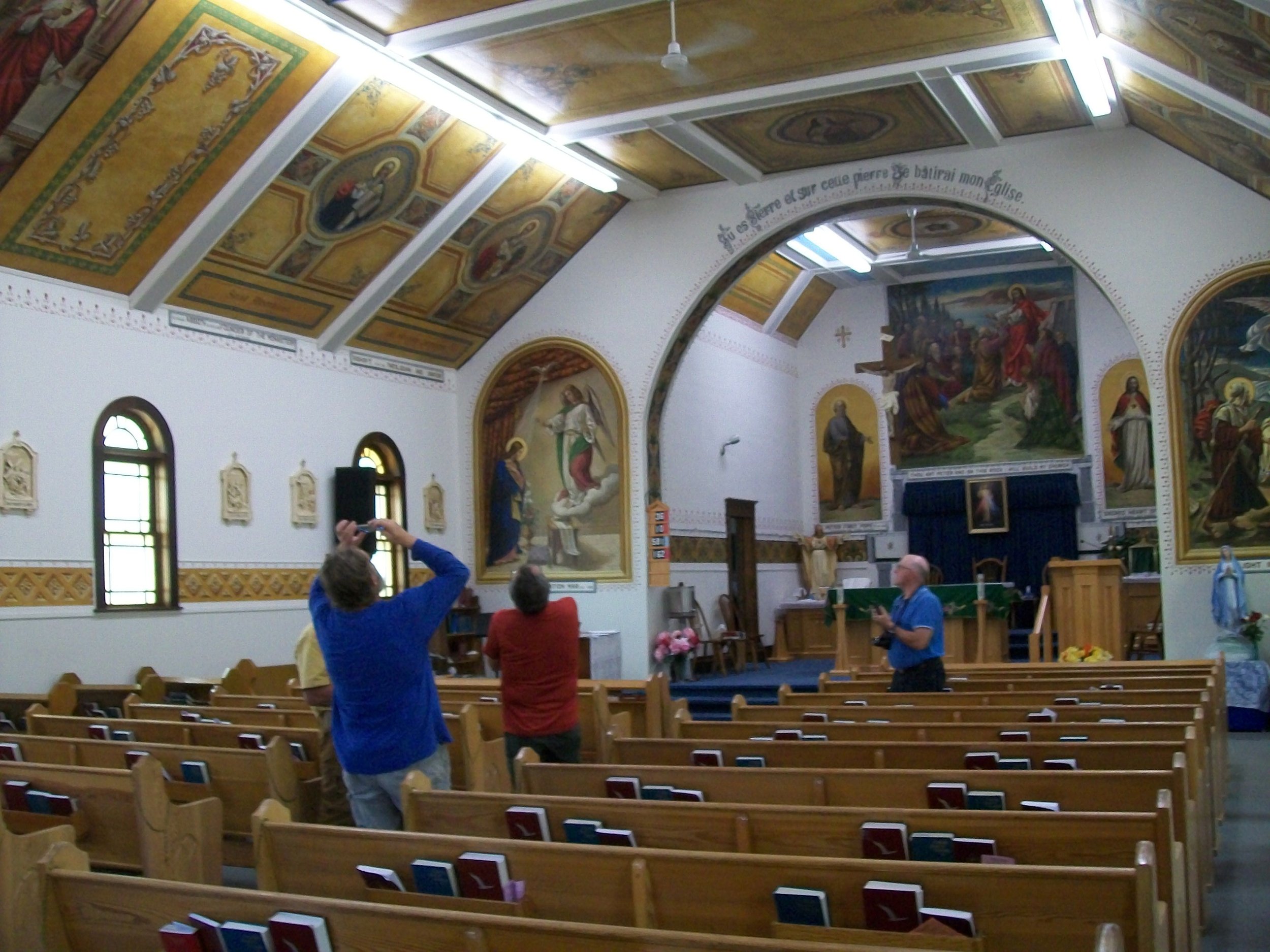 Church at Paradise Hill. 