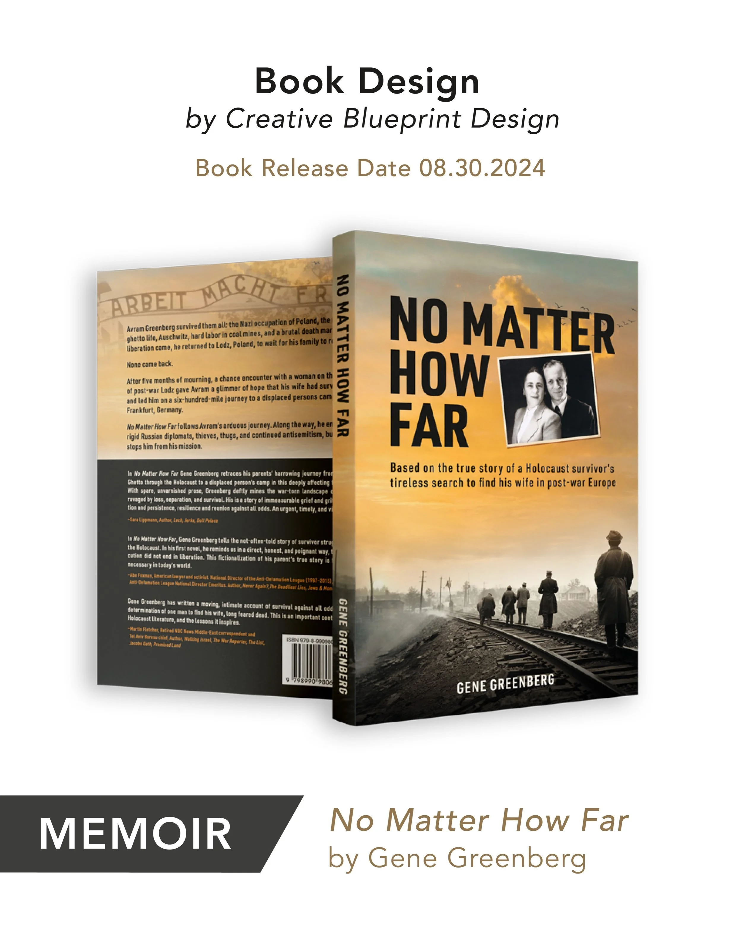 I am highlighting Gene&rsquo;s book design in this post (instead of his amazing testimonial in an earlier post) to make sure everyone sees his book as well. 🫶

Gene @geneglv1 came to me with a powerful story and the determination to publish it&mdash