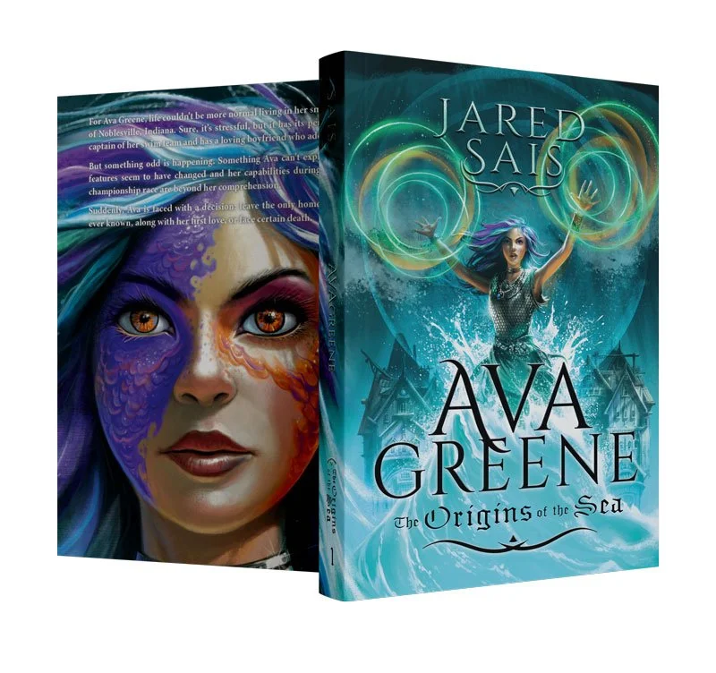 Ava Green is Jared Sais first book and the first book we've worked on together. The Cover Design was created by Brandon Dorman. I worked with Jared on the interior formatting, Ebook and helping him self-publish Ava. 