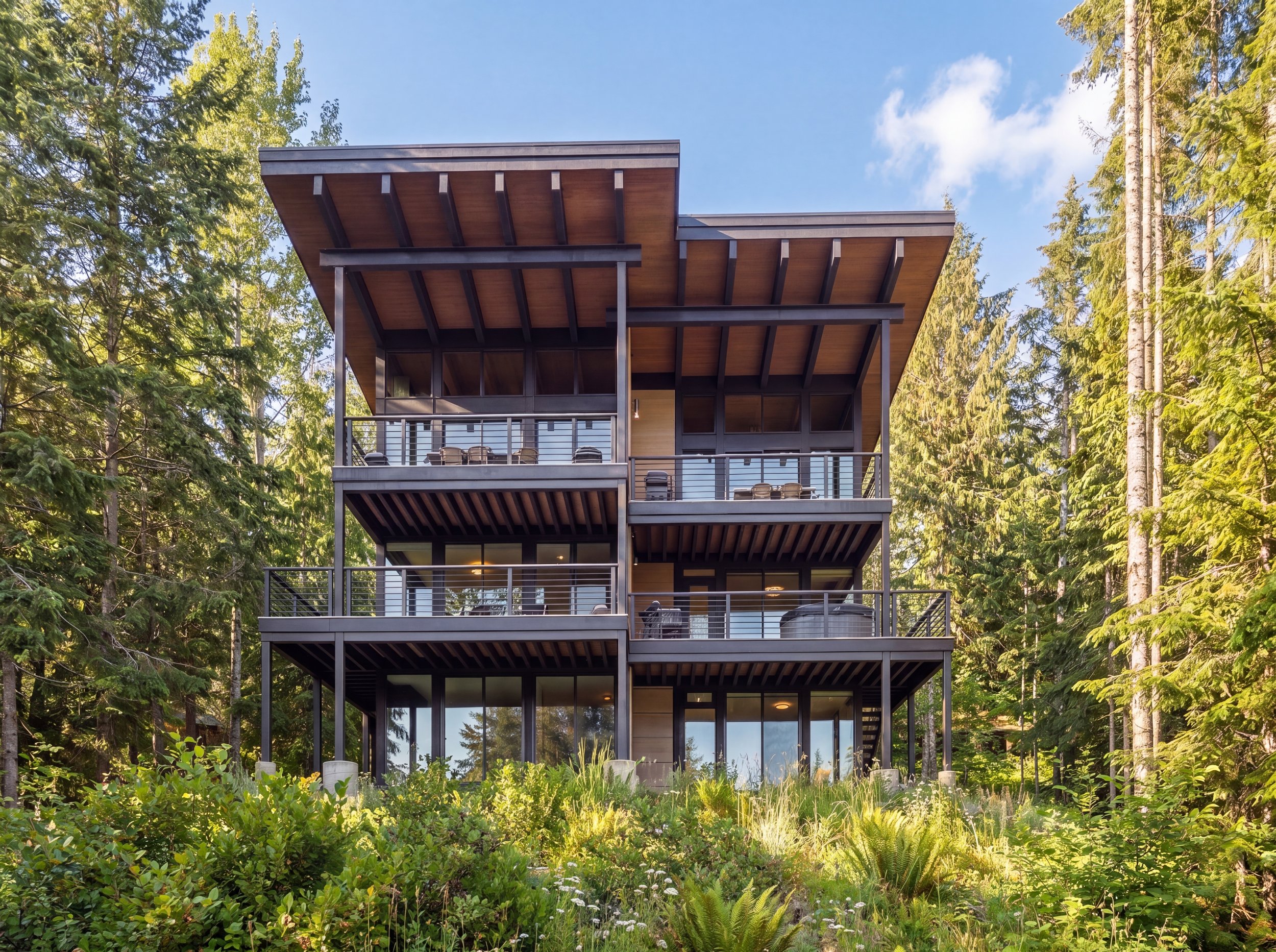Snoqualmie Pass WA Modern Mountain House Cabin
