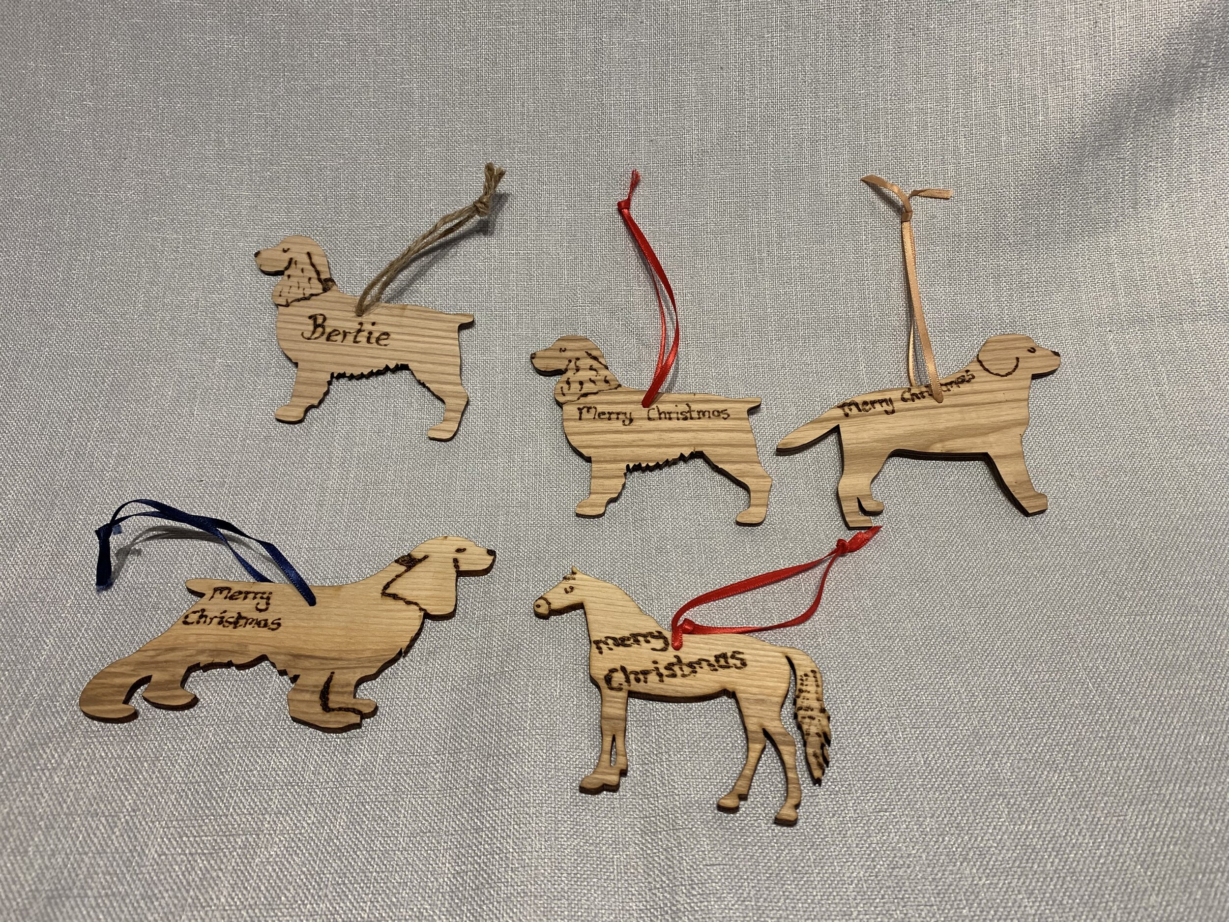 Dog &amp; Horse decoration 