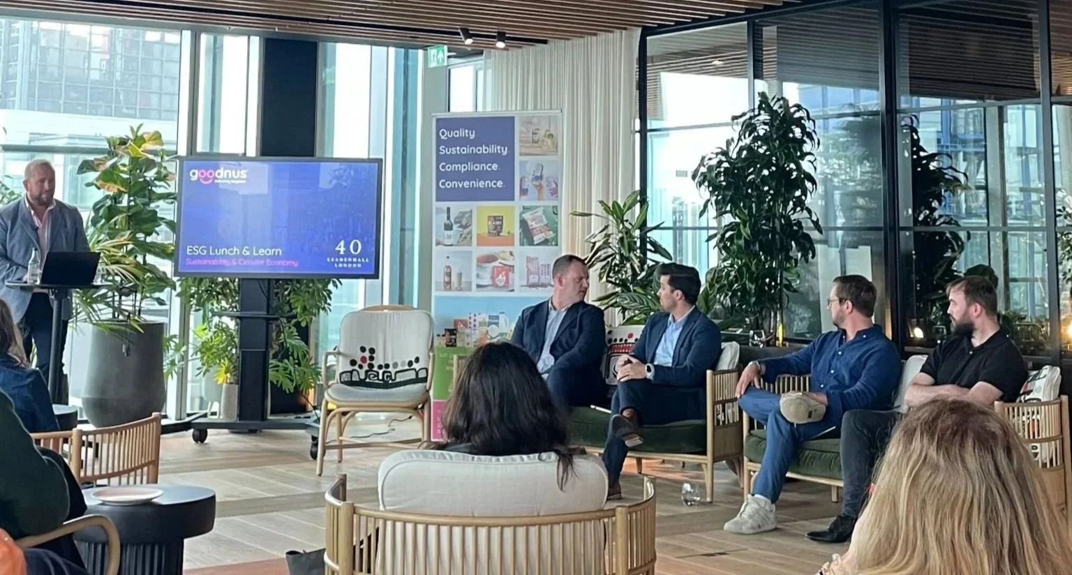 Lunch and Learn with Goodnus at 40 Leadenhall