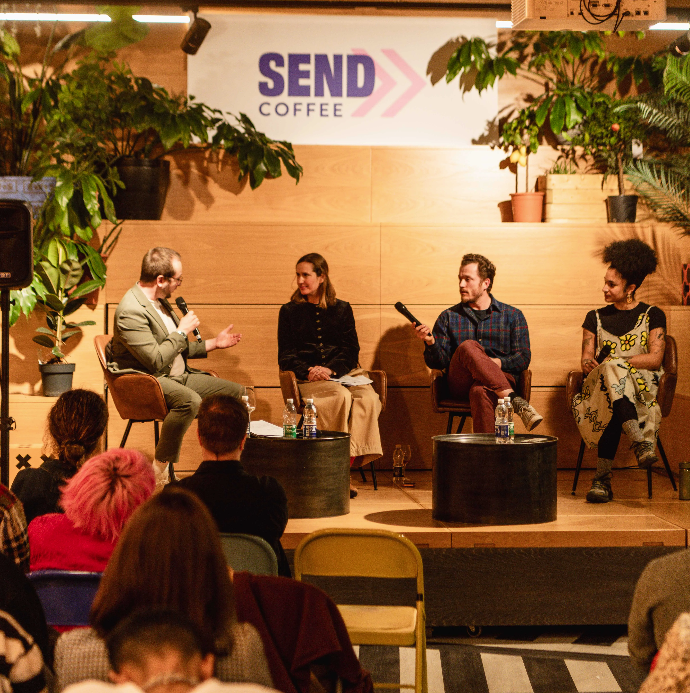 An evening discussing inclusivity in coffee @ Clarnico Club