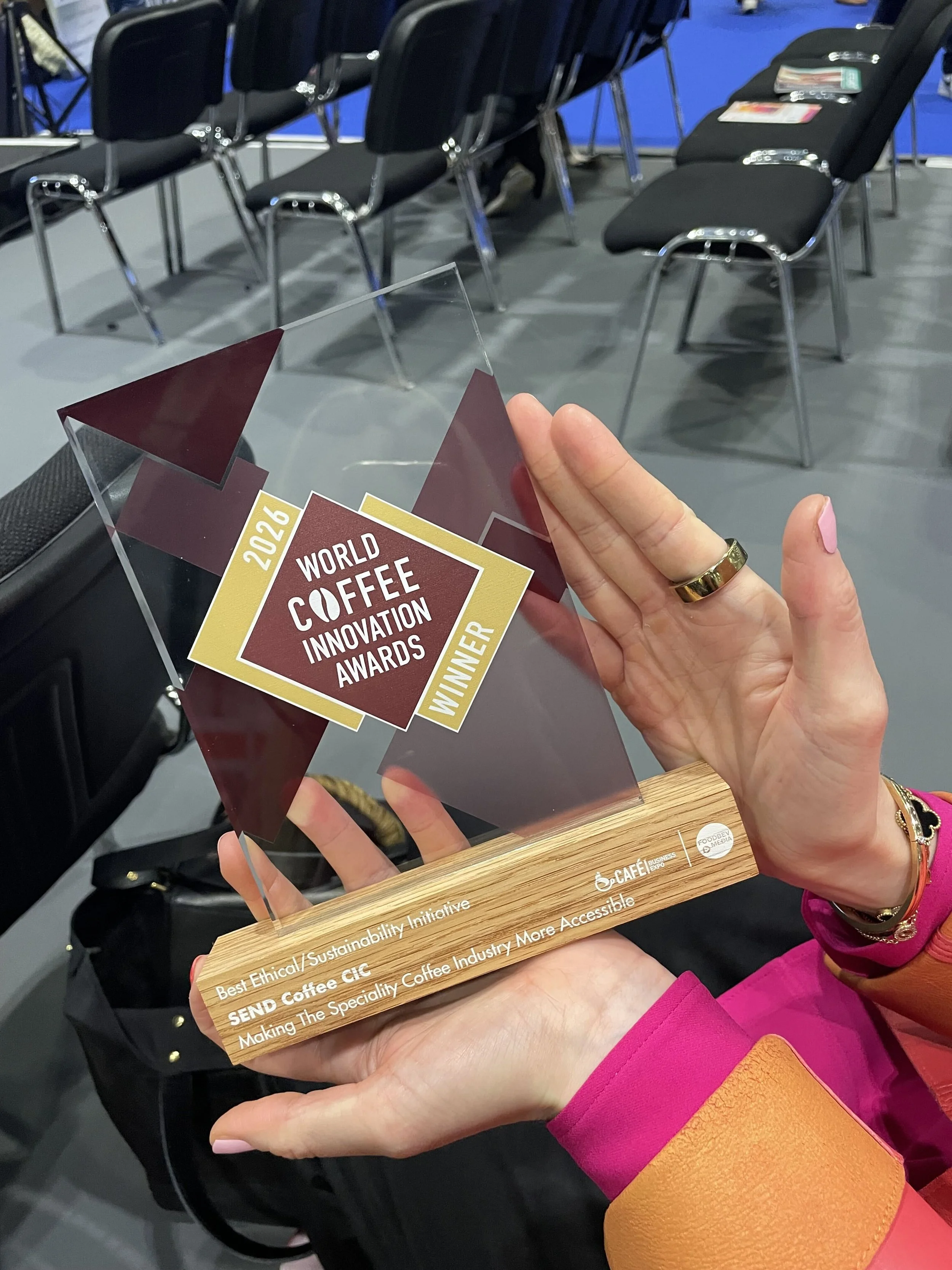 SEND Coffee wins at the World Coffee Innovation Awards
