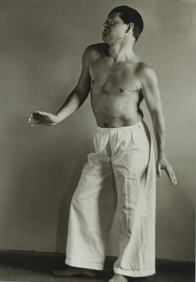 "Raoul Hausmann als Tänzer"