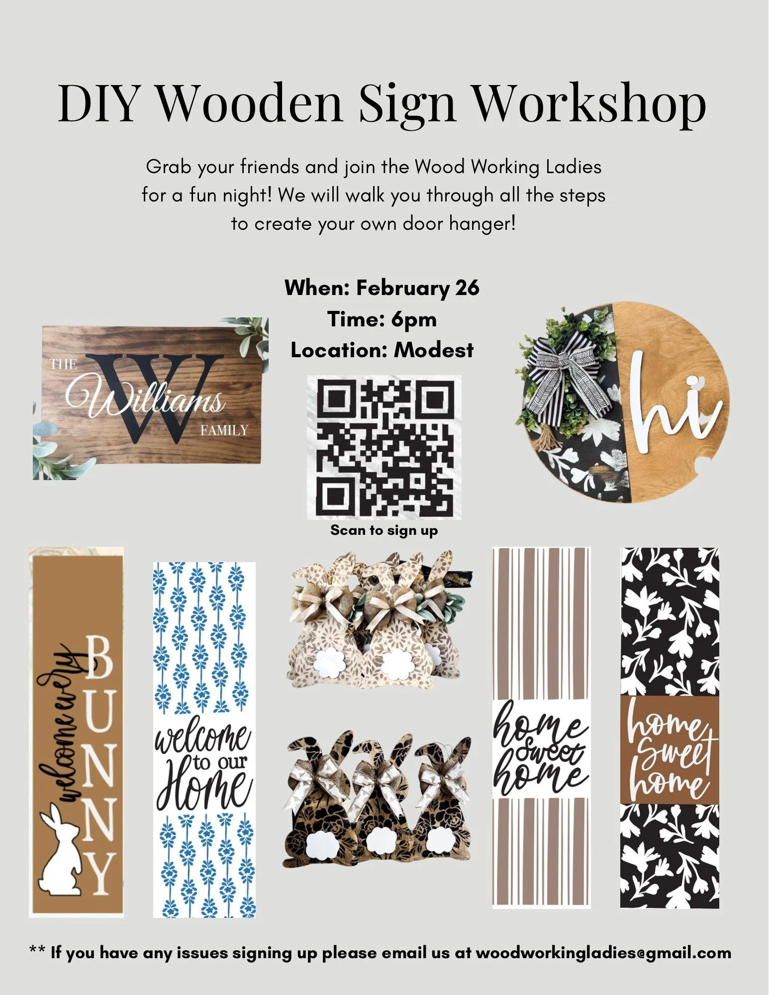 DIY Sign Workshop