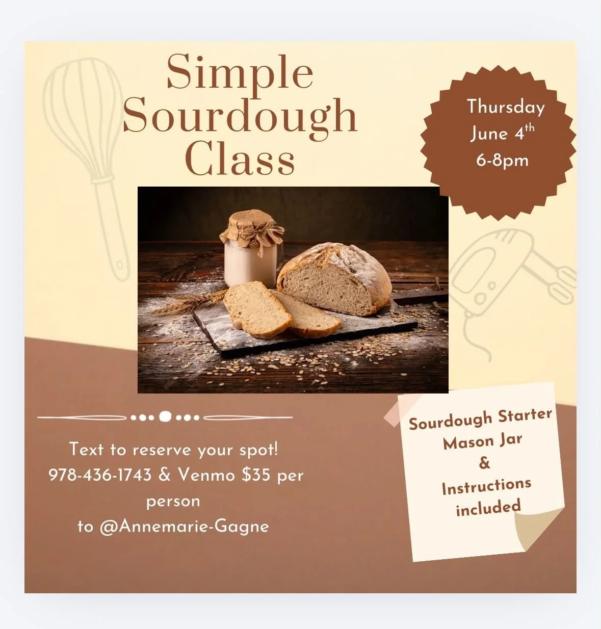 Simple Sourdough Class